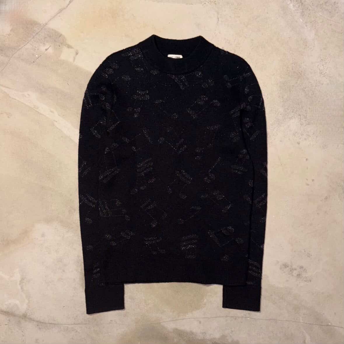 Saint Laurent Paris [M] AW16 Saint Laurent Paris Music Note Sweater Size US M / EU 48-50 / 2 - 2 Thumbnail