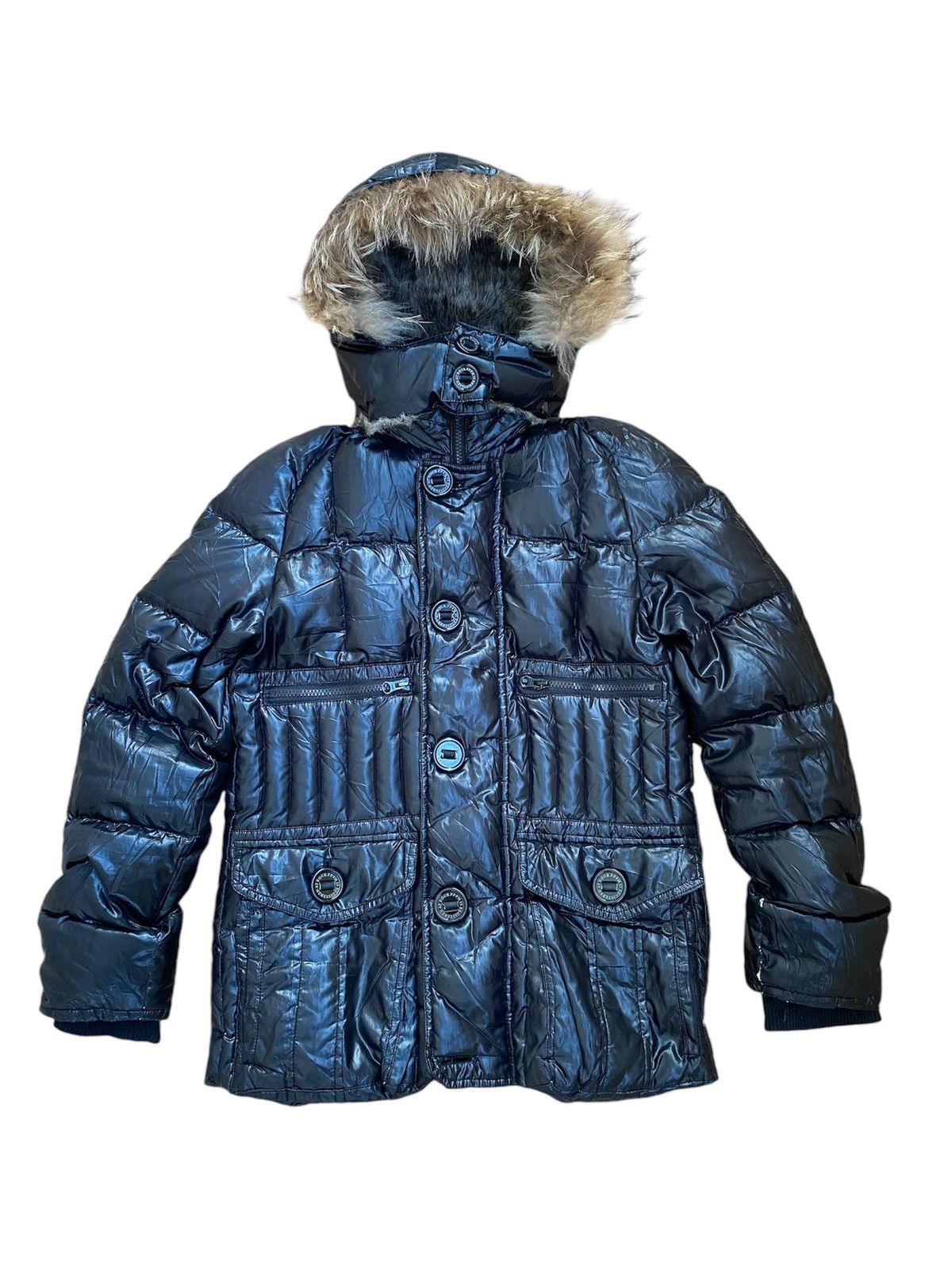 🚨ACCEPT OFFER🚨PPFM FUR JACKET DOWN PUFFER LGB IFSIXWASNINE