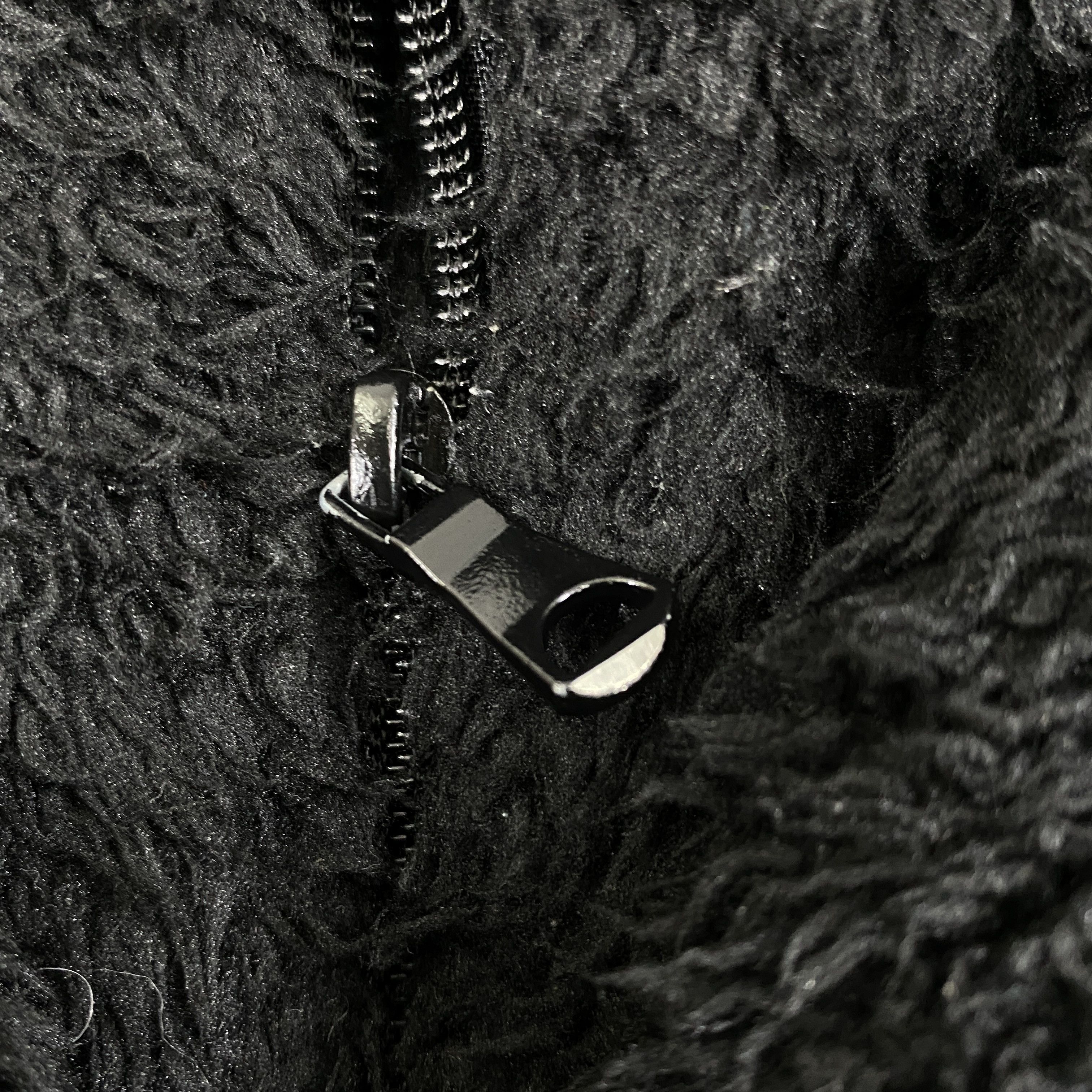 If Six Was Nine Semantic Design Black Fleece Jacket- J495 Size US M / EU 48-50 / 2 - 6 Thumbnail