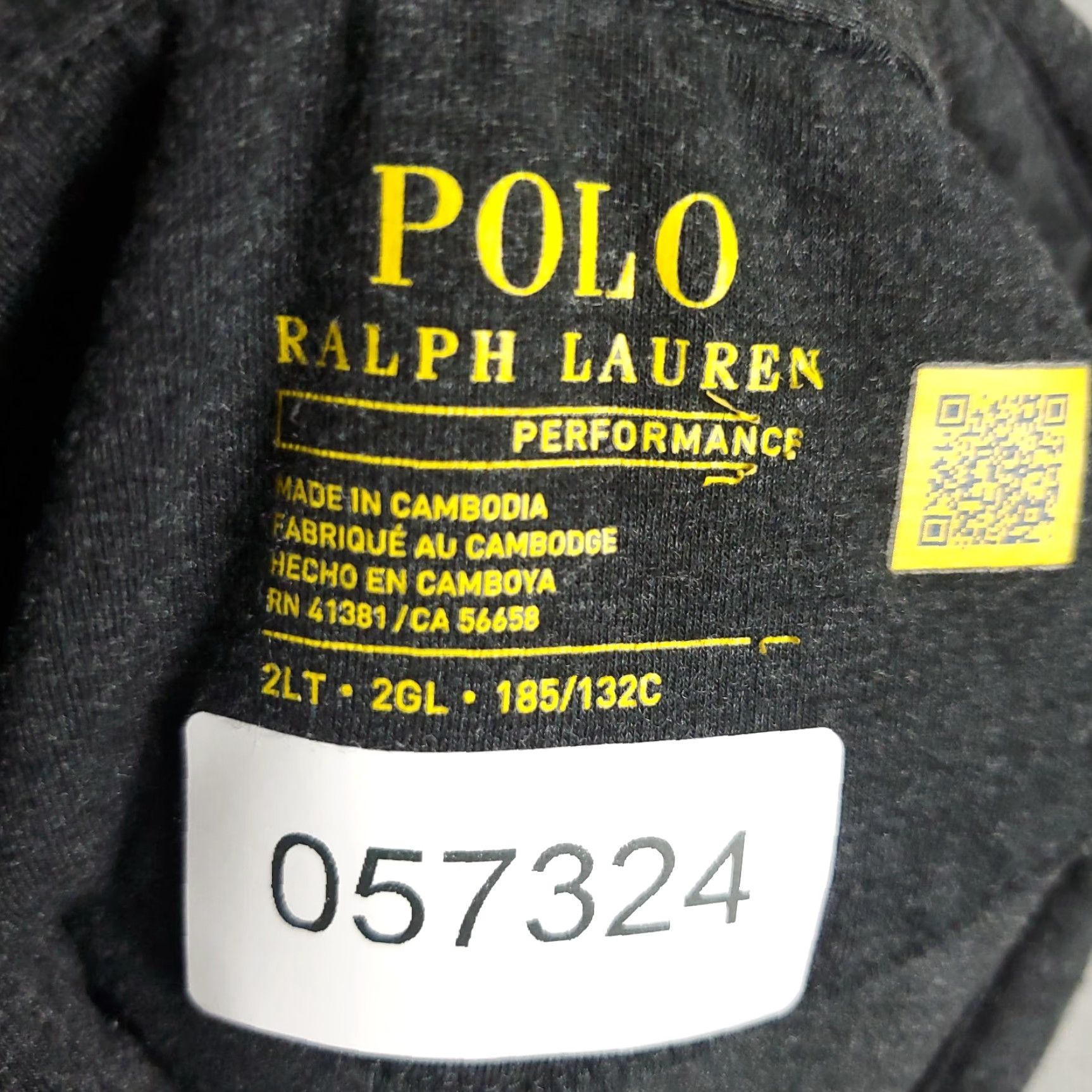 Ralph Lauren Ralph Lauren Polo Shirt Mens 2XLT Gray Pony Short Sleeve Cotton Button-Front Casual Polo Shirt Men 2XLT Gray Polo Ralph Lauren Mens Size US XXL / EU 58 / 5 - 7 Thumbnail