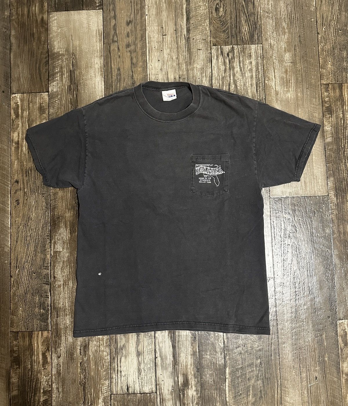 Harley Davidson × Vintage Vintage 90s Floribama Faded Shirt Size US L / EU 52-54 / 3 - 2 Thumbnail