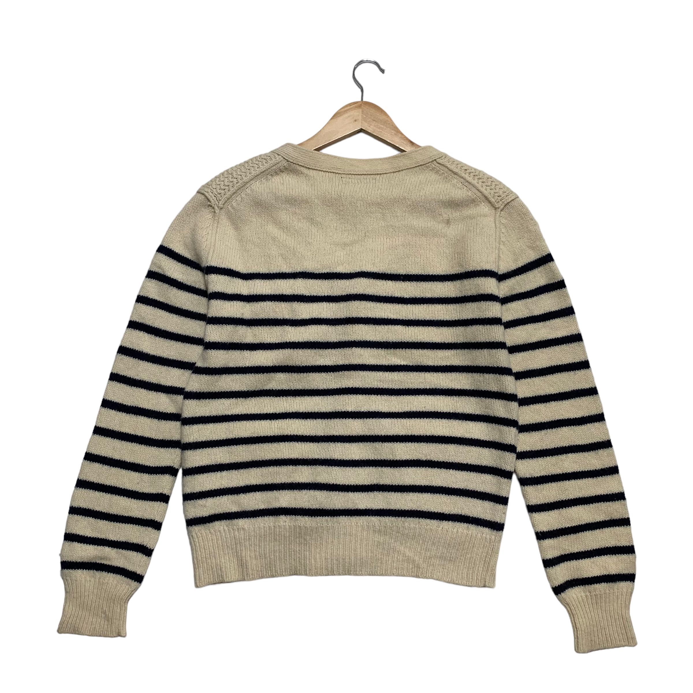 Blue Blue Japan Blue Blue Japan Stripe Knitwear Sweater Size US M / EU 48-50 / 2 - 7 Thumbnail