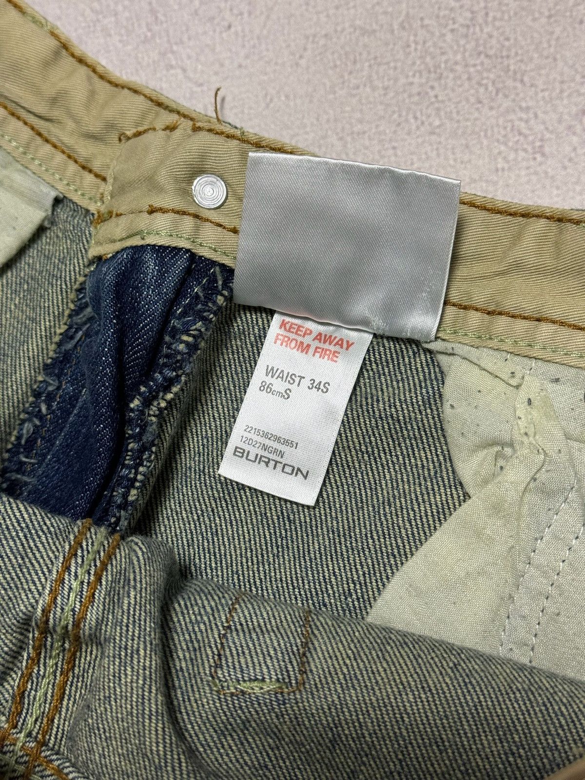 Japanese Brand Vintage Japanese Distressed Dirty Jeans Denim Pants Straight Size US 34 / EU 50 - 10 Thumbnail