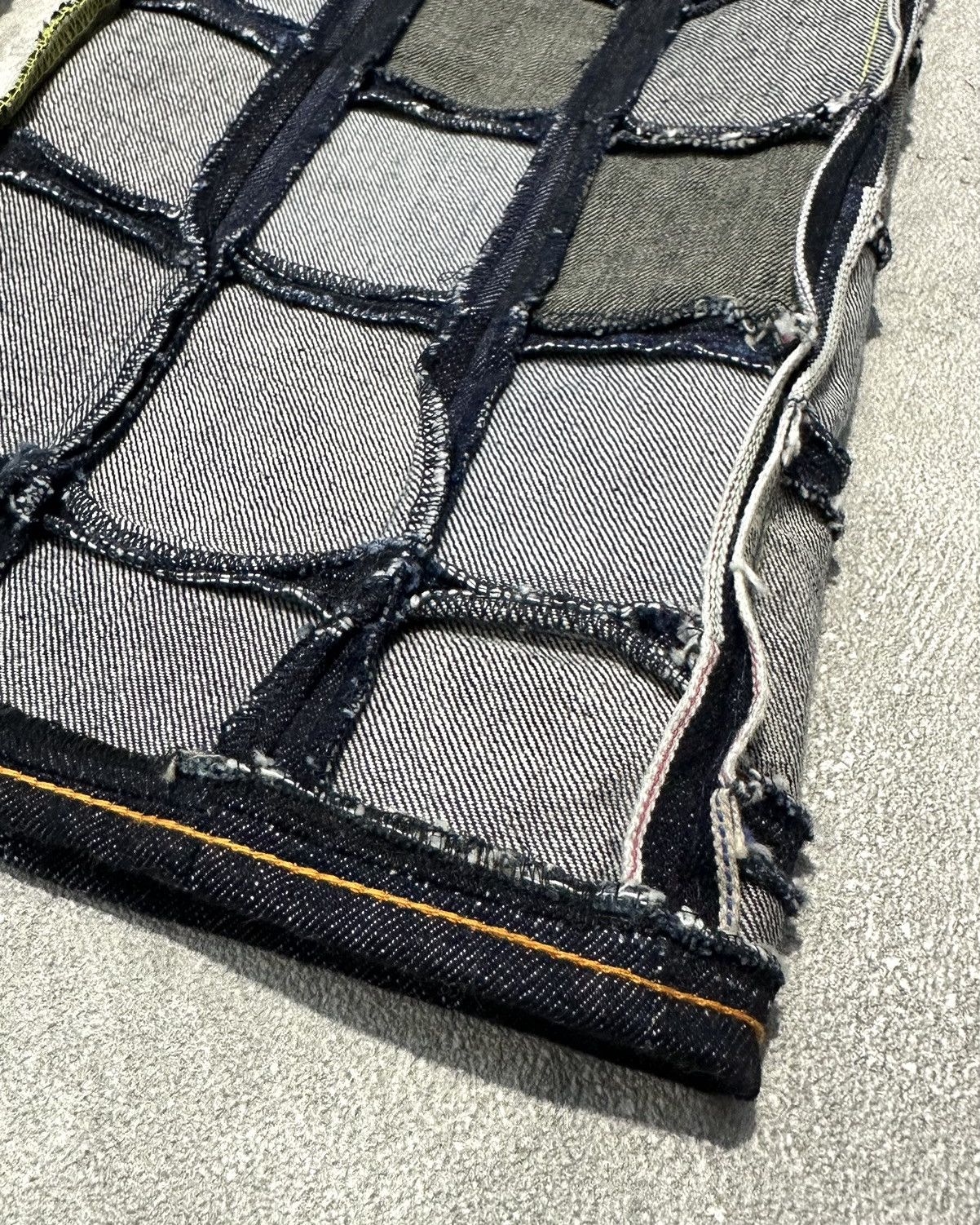 Japanese Brand × Studio D'Artisan Rare🔥 Studio D'Artisan D1687 Patchwork Jeans Size US 32 / EU 48 - 14 Thumbnail