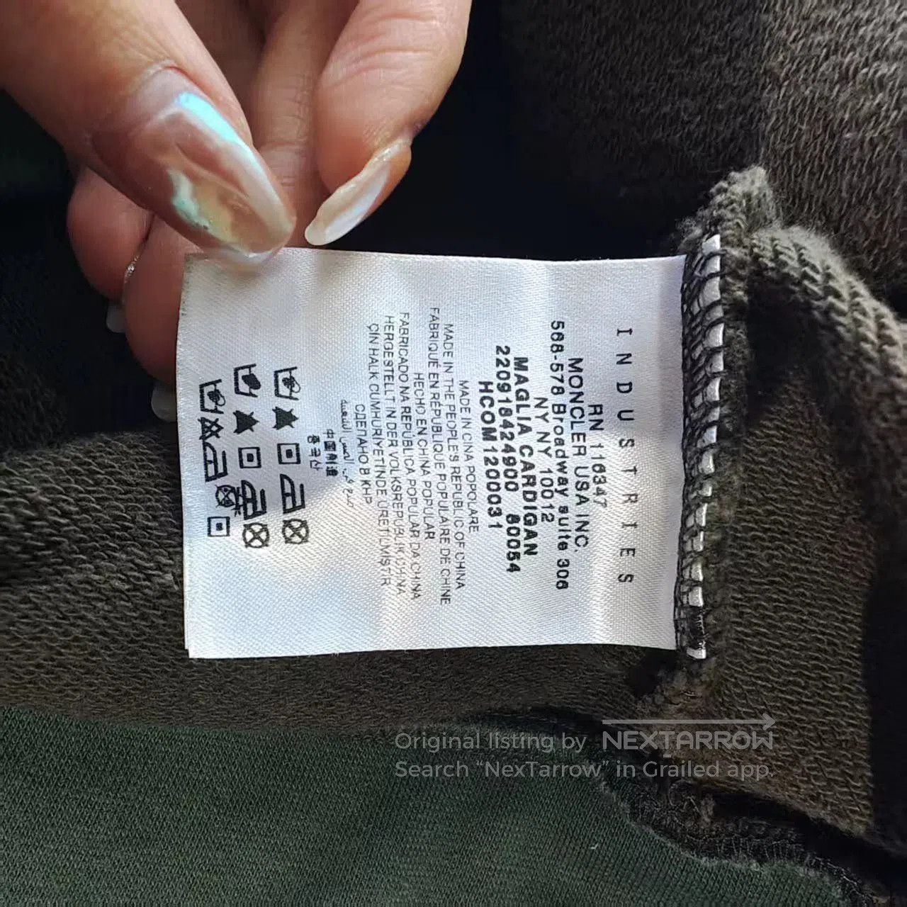 Moncler moncler long sleeve jacket, size M. Size US M / EU 48-50 / 2 - 5 Thumbnail
