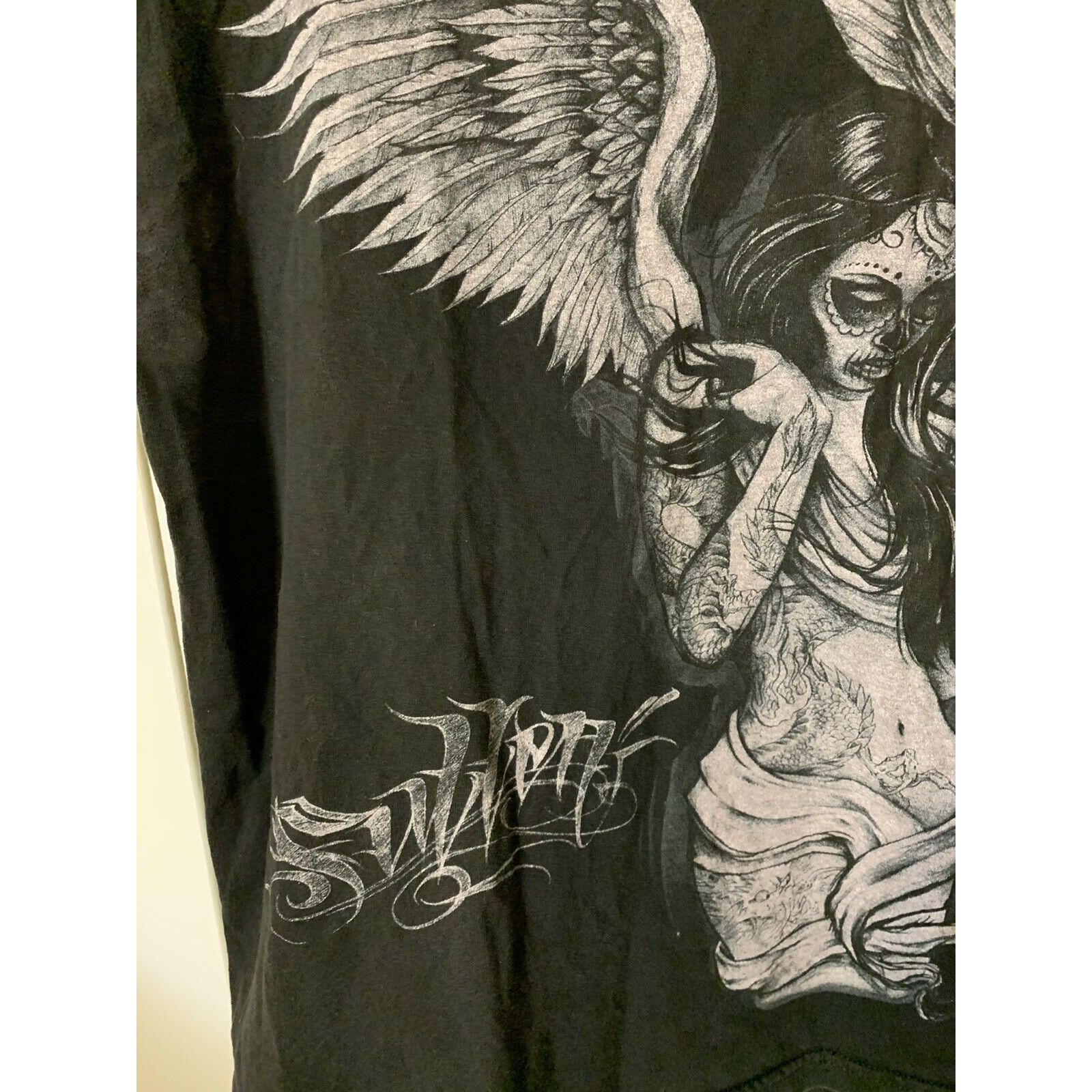 Other Sullen Art Collective Men’s Sz L Graphic T-shirt Pin Up Goth Size US L / EU 52-54 / 3 - 4 Thumbnail