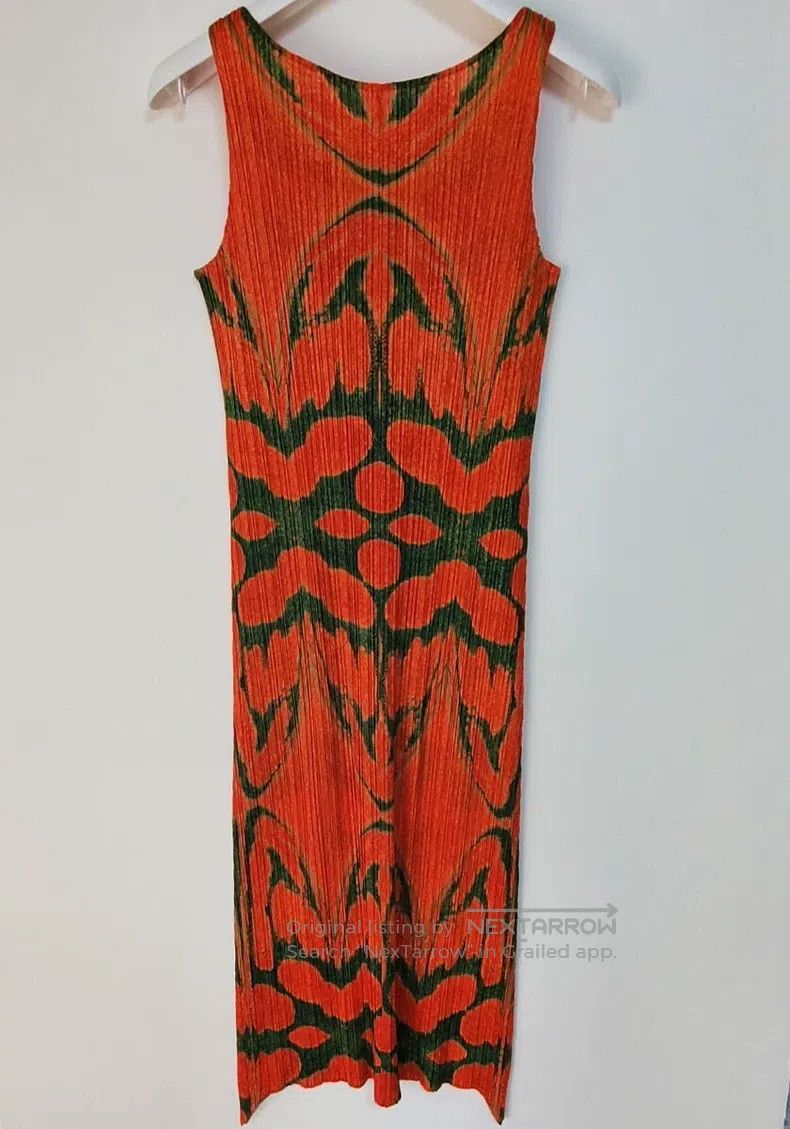 Issey Miyake Issey Miyake Orange Dress Size M / US 6-8 / IT 42-44 - 1 Thumbnail
