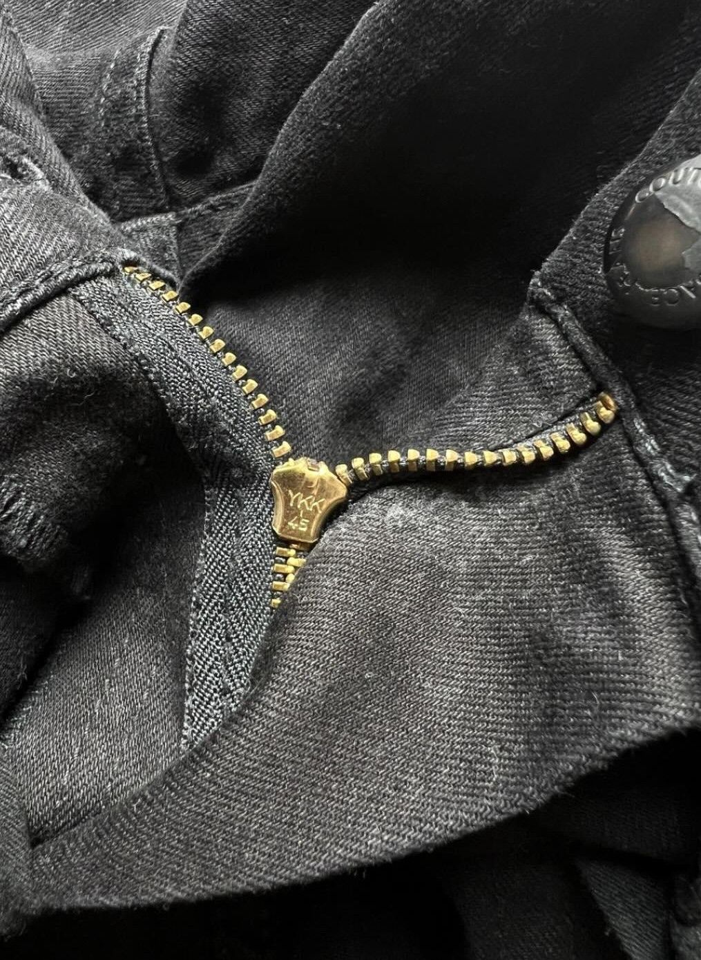 Versace Versace Jeans Couture Black denim jeans luxury 💥 Size US 33 - 3 Thumbnail