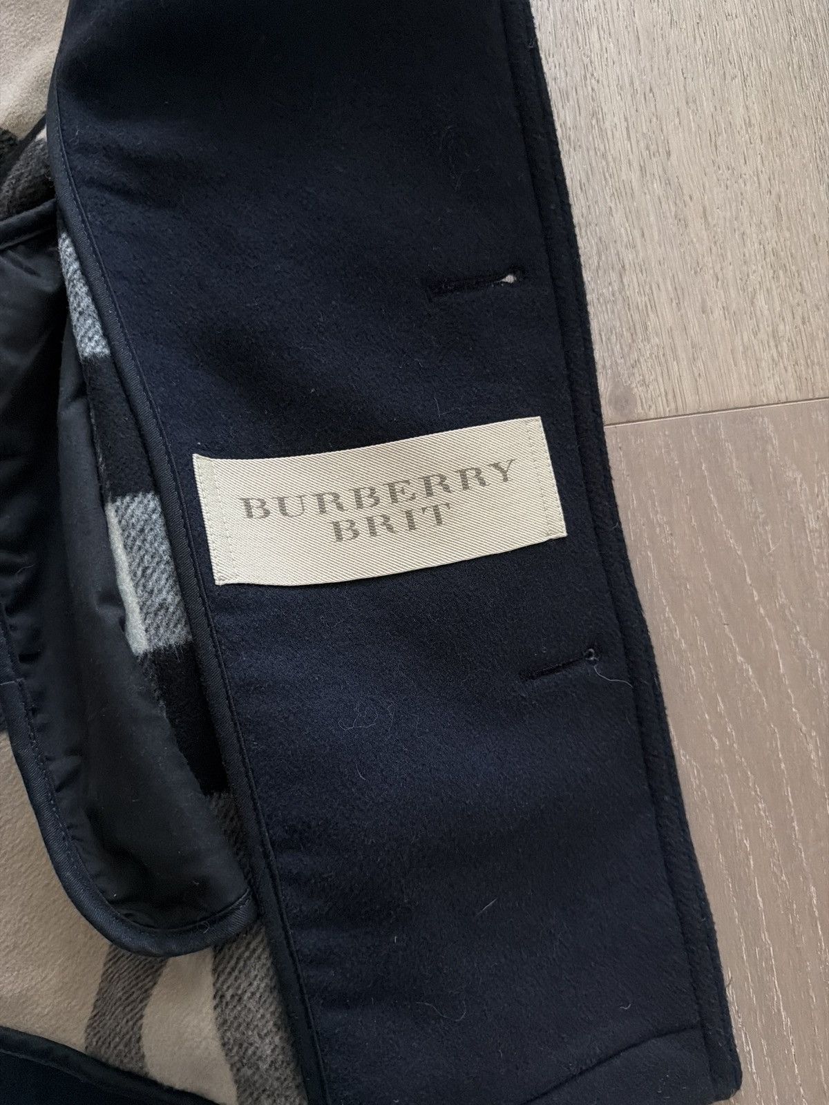 Burberry Burberry Brit Pea Coat Size US S / EU 44-46 / 1 - 8 Thumbnail