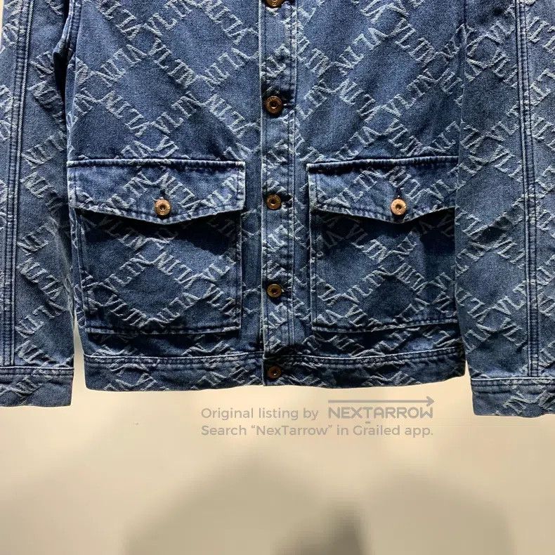 Valentino Valentino Embroidered denim jacket with a printed design Size US M / EU 48-50 / 2 - 6 Thumbnail