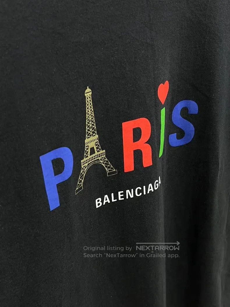 Balenciaga Balenciaga Iron tower printed short-sleeve, size XS Size US XS / EU 42 / 0 - 2 Thumbnail