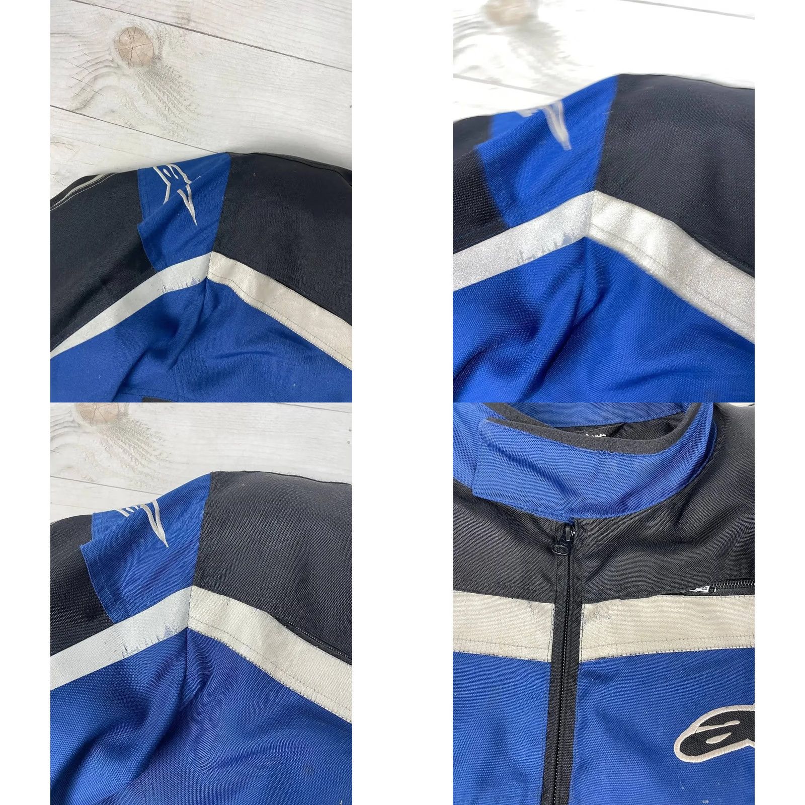 Alpinestars VINTAGE Alpinestars Jacket USA Men XL Blue Racing Motorcycle Jacket Size US XL / EU 56 / 4 - 11 Thumbnail