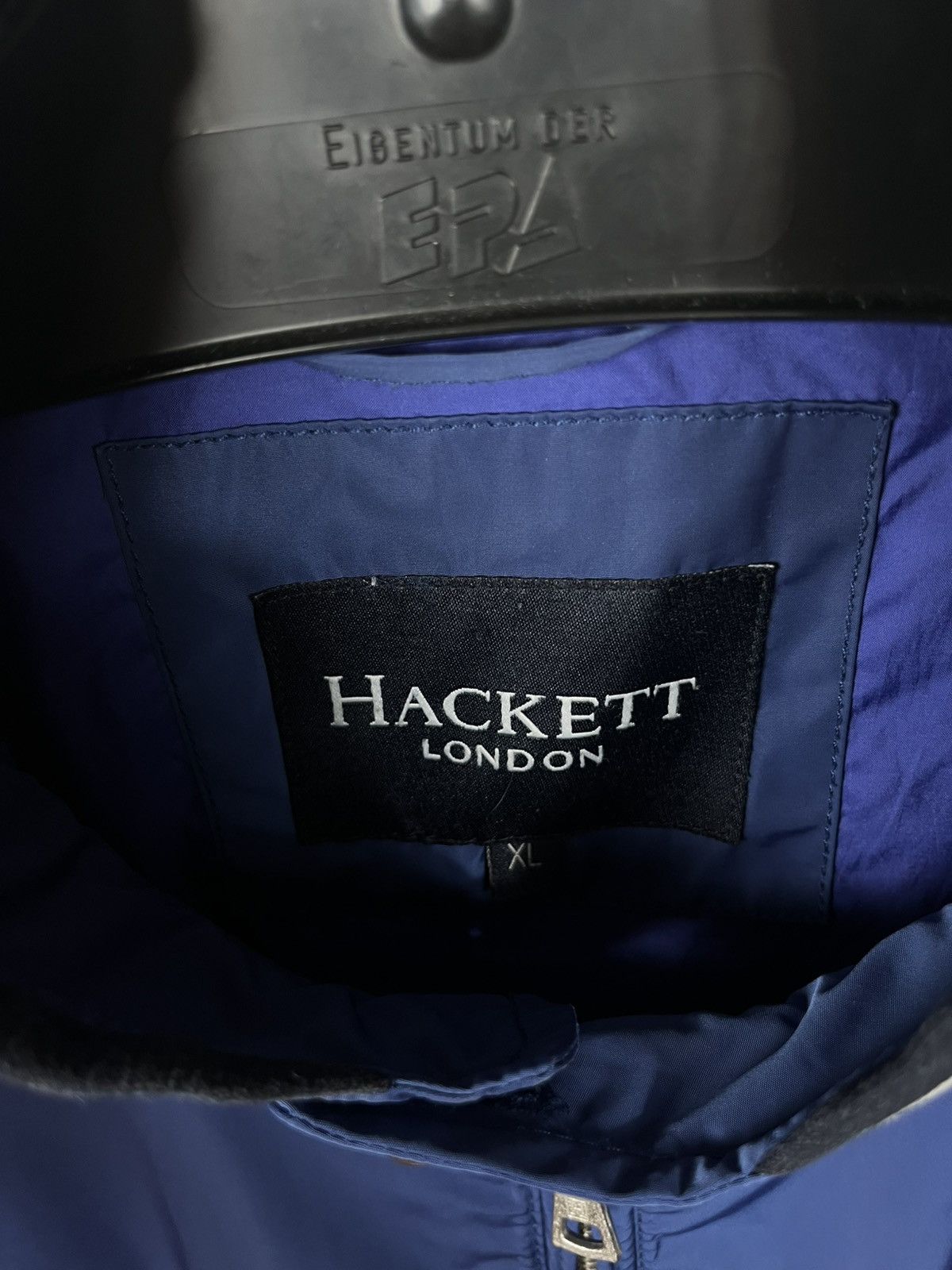 Hackett Hackett London Blue Bomber Jacket XL Men’s Nylon Retro Style Size US XL / EU 56 / 4 - 4 Thumbnail