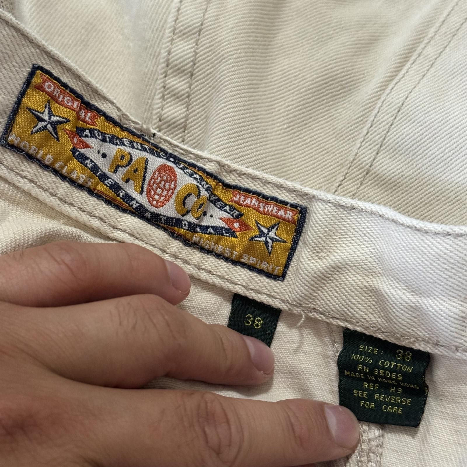 Other Vintage Paco Jeans Jnco Style Wide Leg Carpenter Pants Size US 38 / EU 54 - 6 Thumbnail