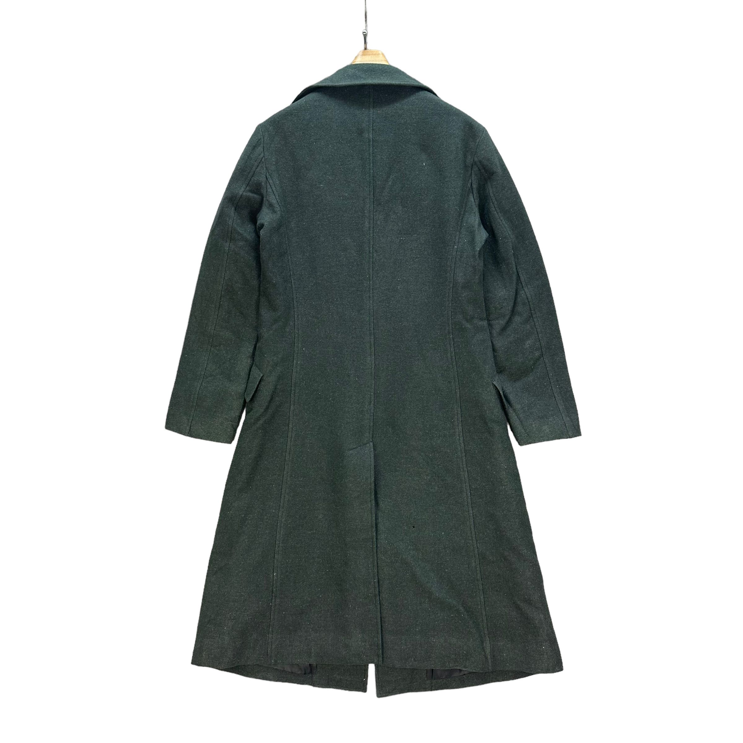 Katharine Hamnett London HAMNETT WOOL LONG COAT #7858-184 Size US M / EU 48-50 / 2 - 10 Thumbnail