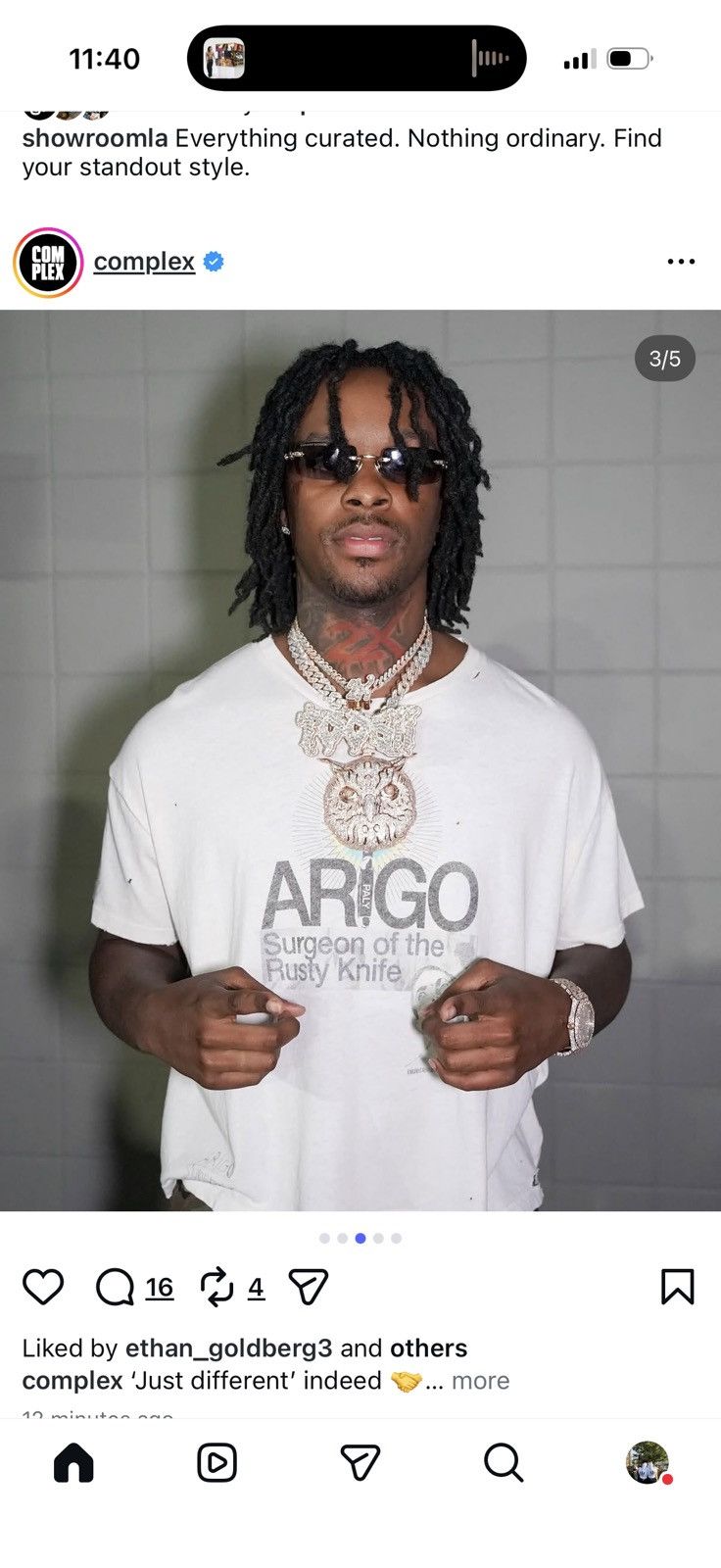 Paly Hollywood Paly Hollywood Arigo Tee Size US XXL / EU 58 / 5 - 5 Thumbnail