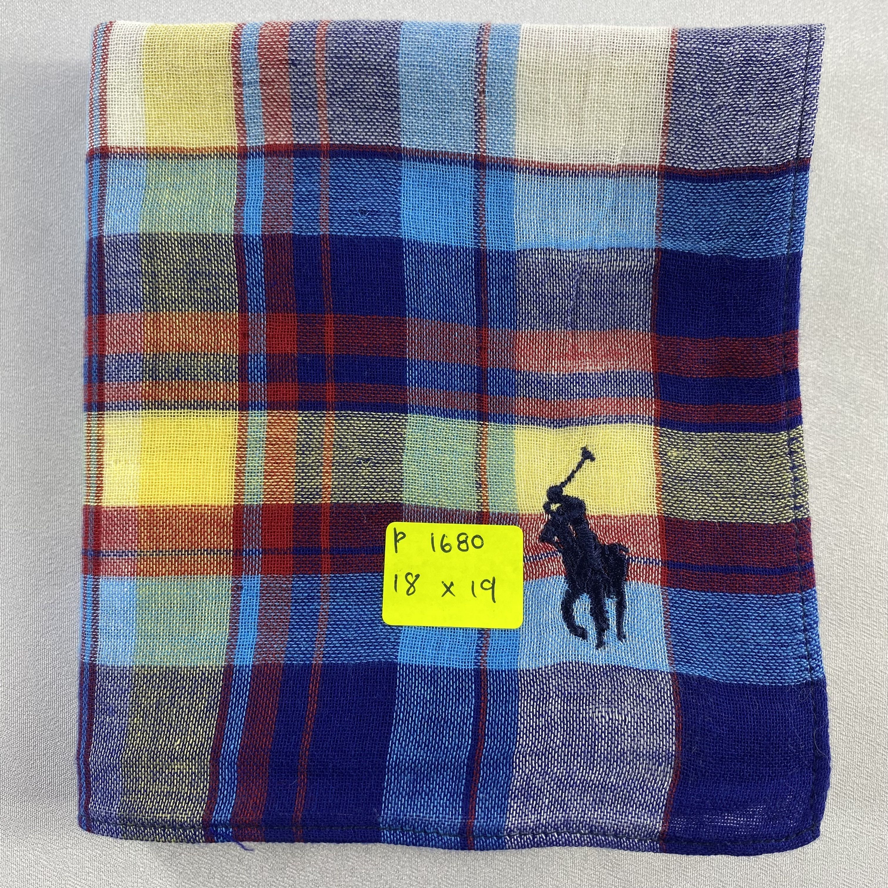 Polo Ralph Lauren × Vintage Polo Ralph Lauren Bandana/ Handkerchief / Neckerchief-P1680 Size ONE SIZE - 5 Thumbnail