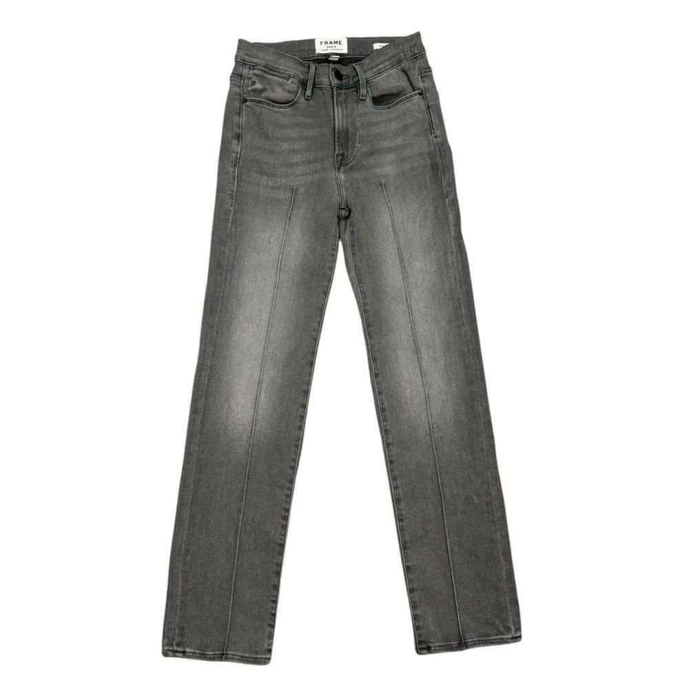 Frame FRAME Le High Straight in Shattuck Jeans Size 24 Size 24" / US 00 / IT 34 - 2 Thumbnail