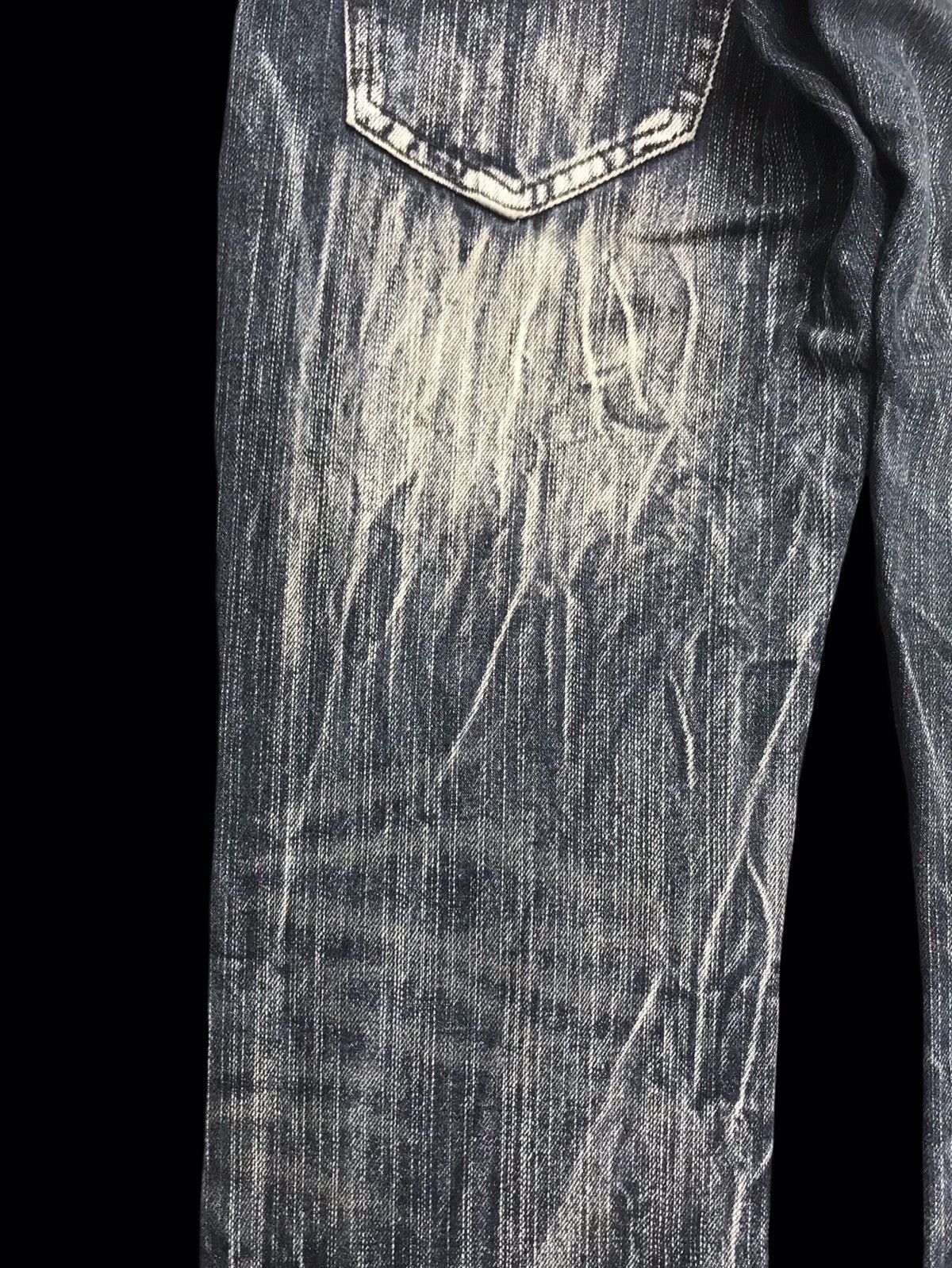 Japanese Brand 💥SICK💥CLONEDEVGRU Rare Thunder Fades Jeans F237 Size US 31 - 15 Thumbnail