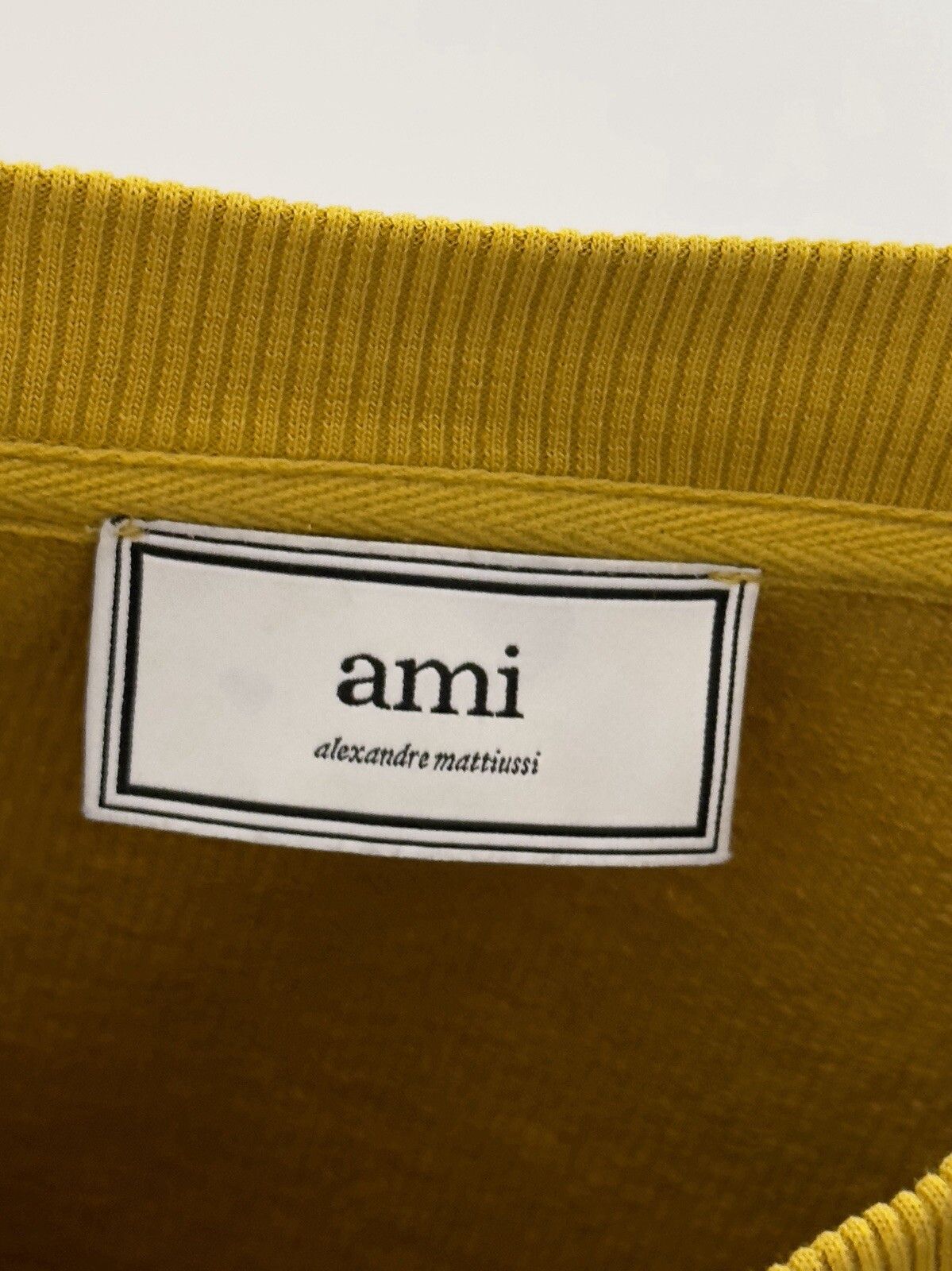 AMI Ami Paris Sweatshirt Logo Heart Mens Sweater size XL Size US XL / EU 56 / 4 - 12 Thumbnail