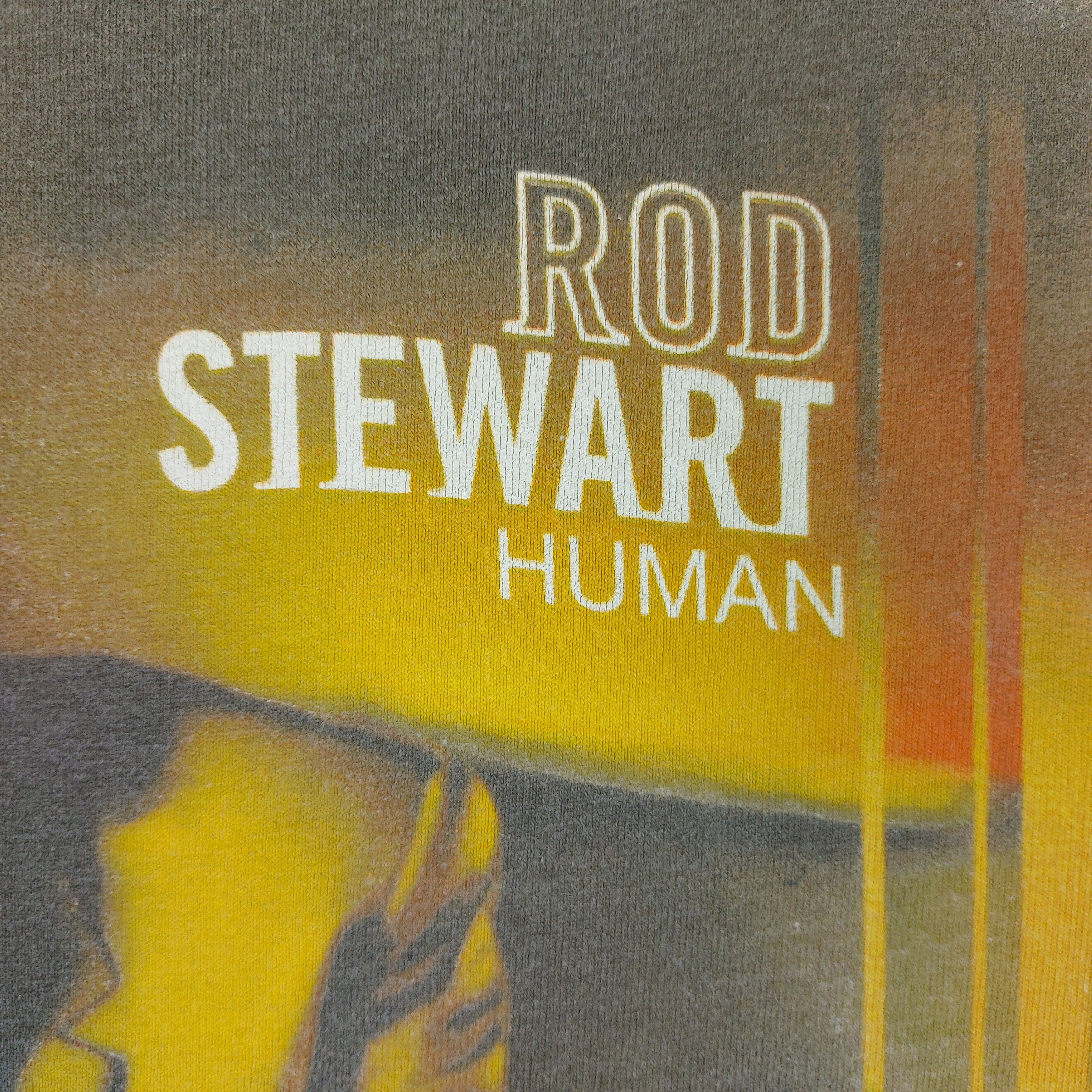 Band Tees Vintage 2001 Rod Stewart Human Tour Double-Sided TEE Size US XL / EU 56 / 4 - 6 Thumbnail