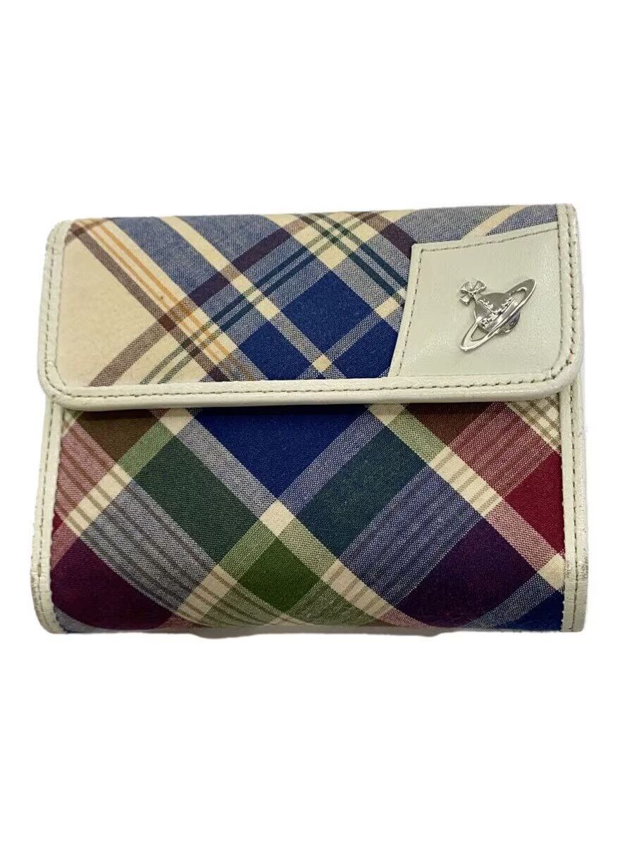 Vivienne Westwood Plaid Orb Wallet Size ONE SIZE - 1 Thumbnail