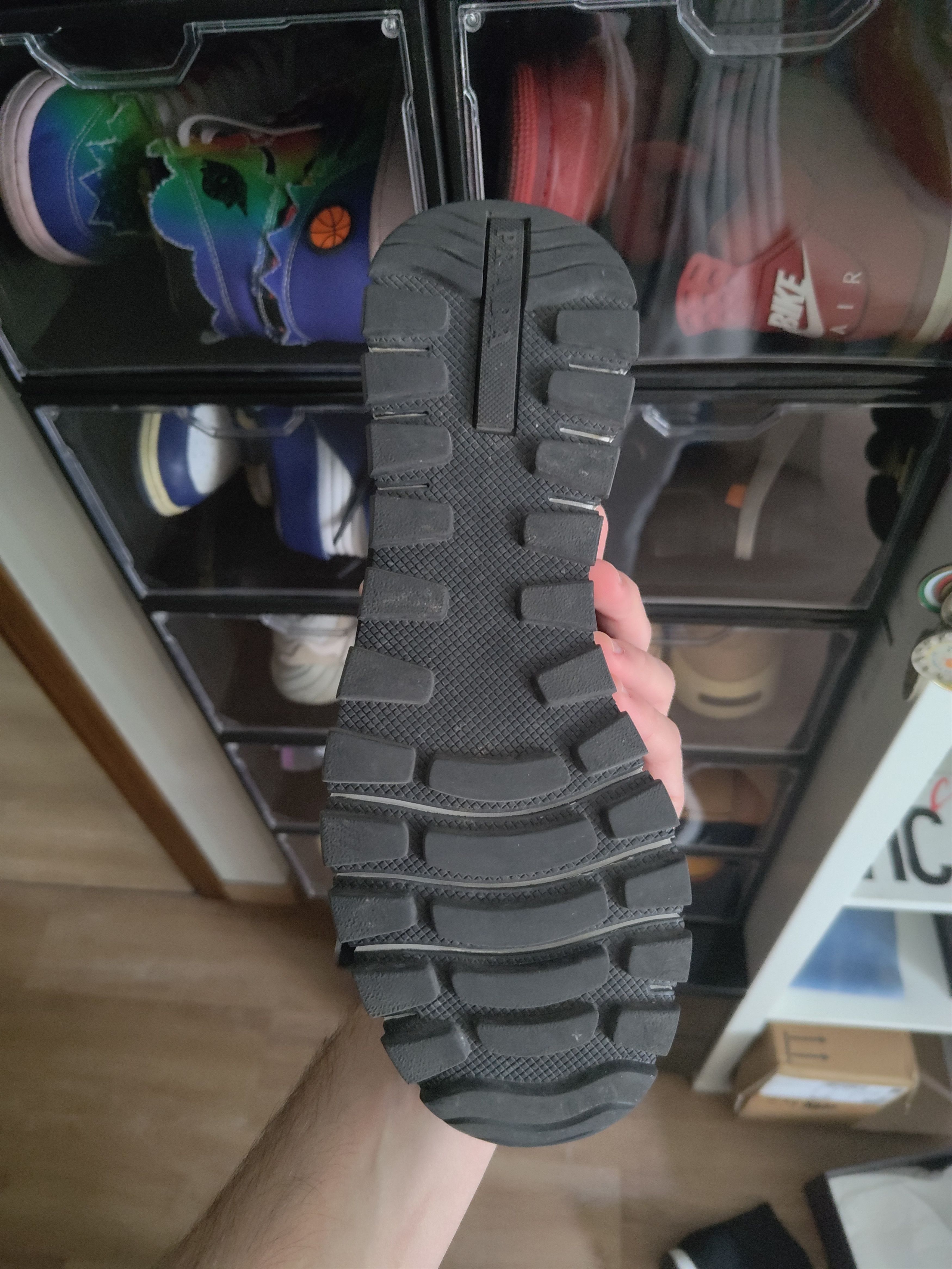 Prada Prada Black Canvas Sneakers Size US 7 / EU 40 - 4 Thumbnail