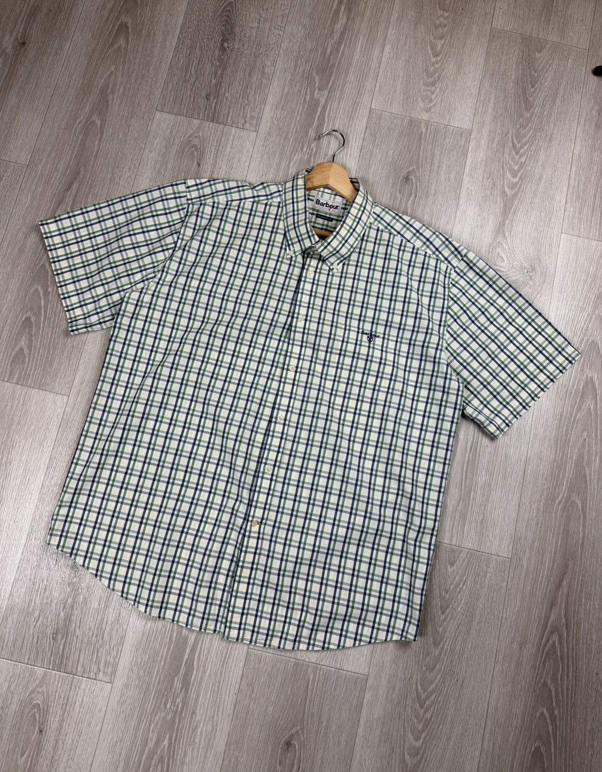 Barbour Barbour Short Sleeve Shirt Button Ups Size XXL Size US XXL / EU 58 / 5 - 3 Thumbnail