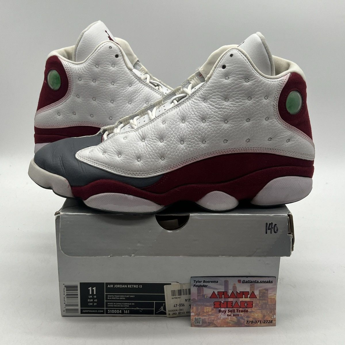 Air Jordan 13 grey toe
