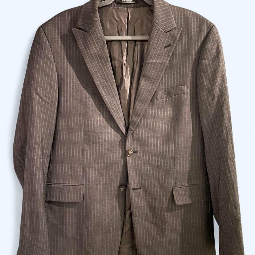 Theory Theory gray pinstripe blazer jacket Size 42R - 4 Thumbnail