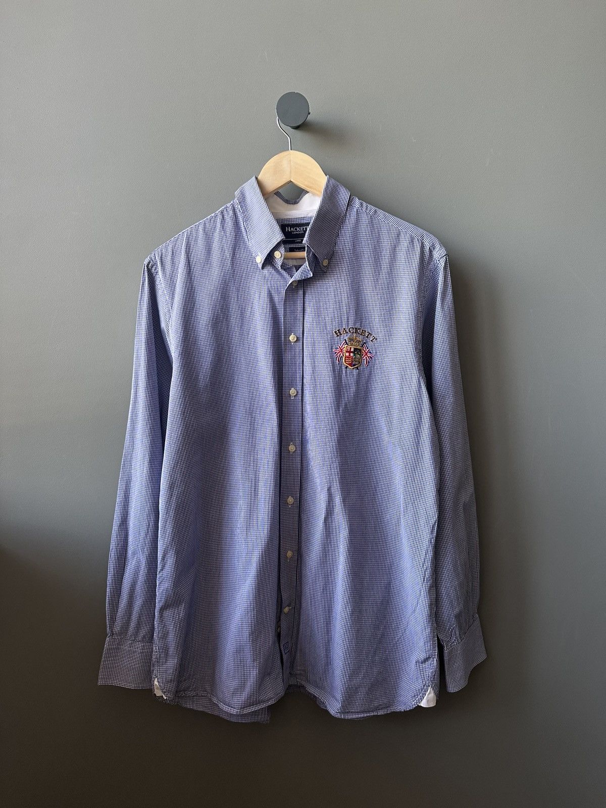 Hackett Hackett London Plaid Tailored Shirt Size L Size US L / EU 52-54 / 3 - 1 Thumbnail