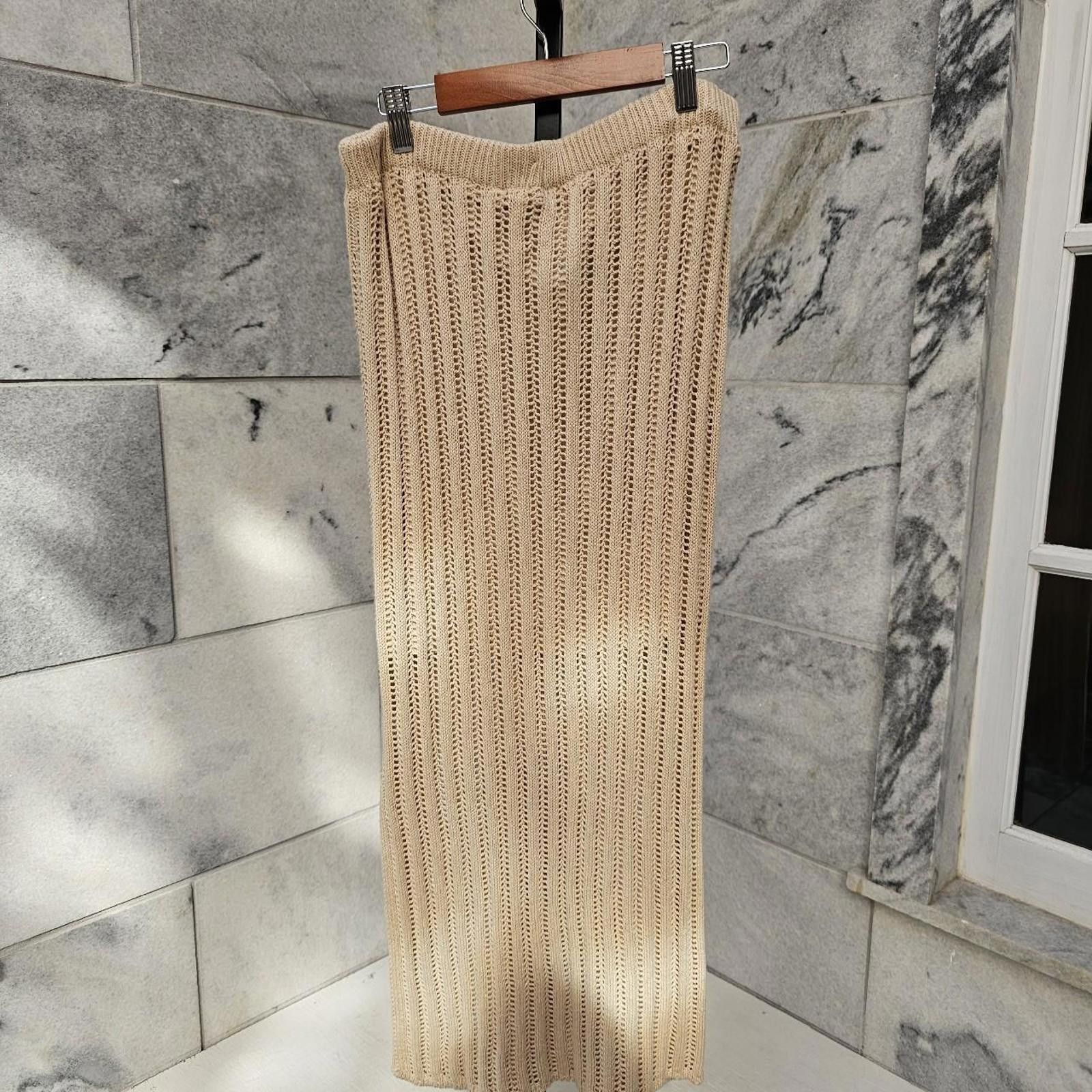 Hickey Freeman Freshman Women's Tan Skirt Size 32" / US 10 / IT 46 - 1 Thumbnail