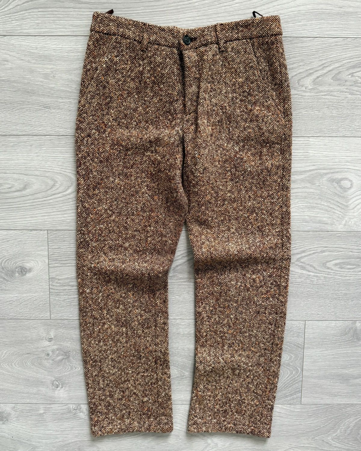 Miu Miu Miu Miu FW2004 Tweed Speckled Pants Size 28" / US 6 / IT 42 - 1 Preview