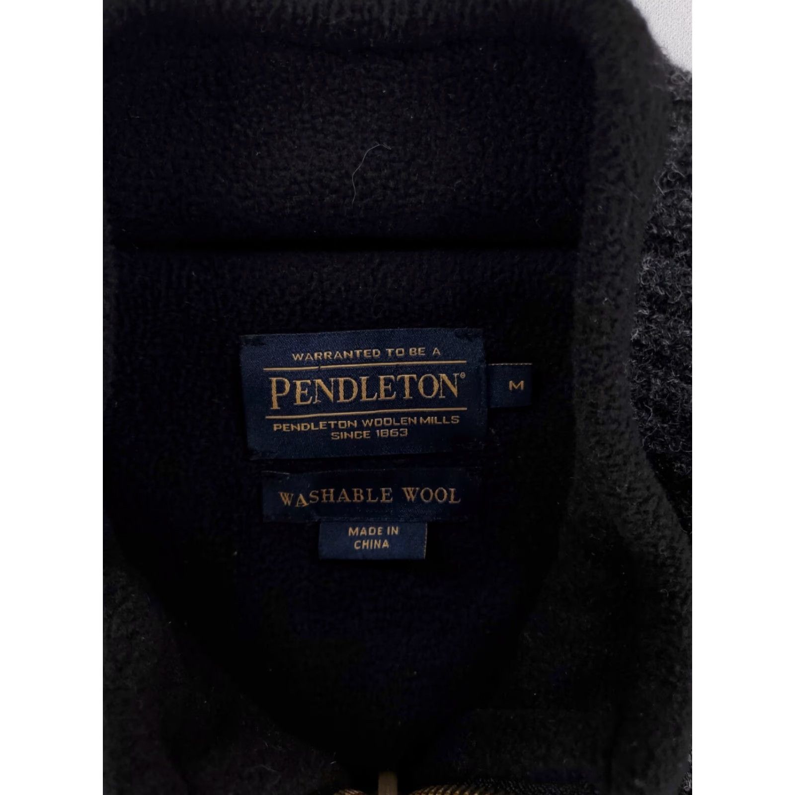Pendleton Pendleton Sweater Vest Gray Wool Full Zip Lined Mens M Size US M / EU 48-50 / 2 - 2 Thumbnail