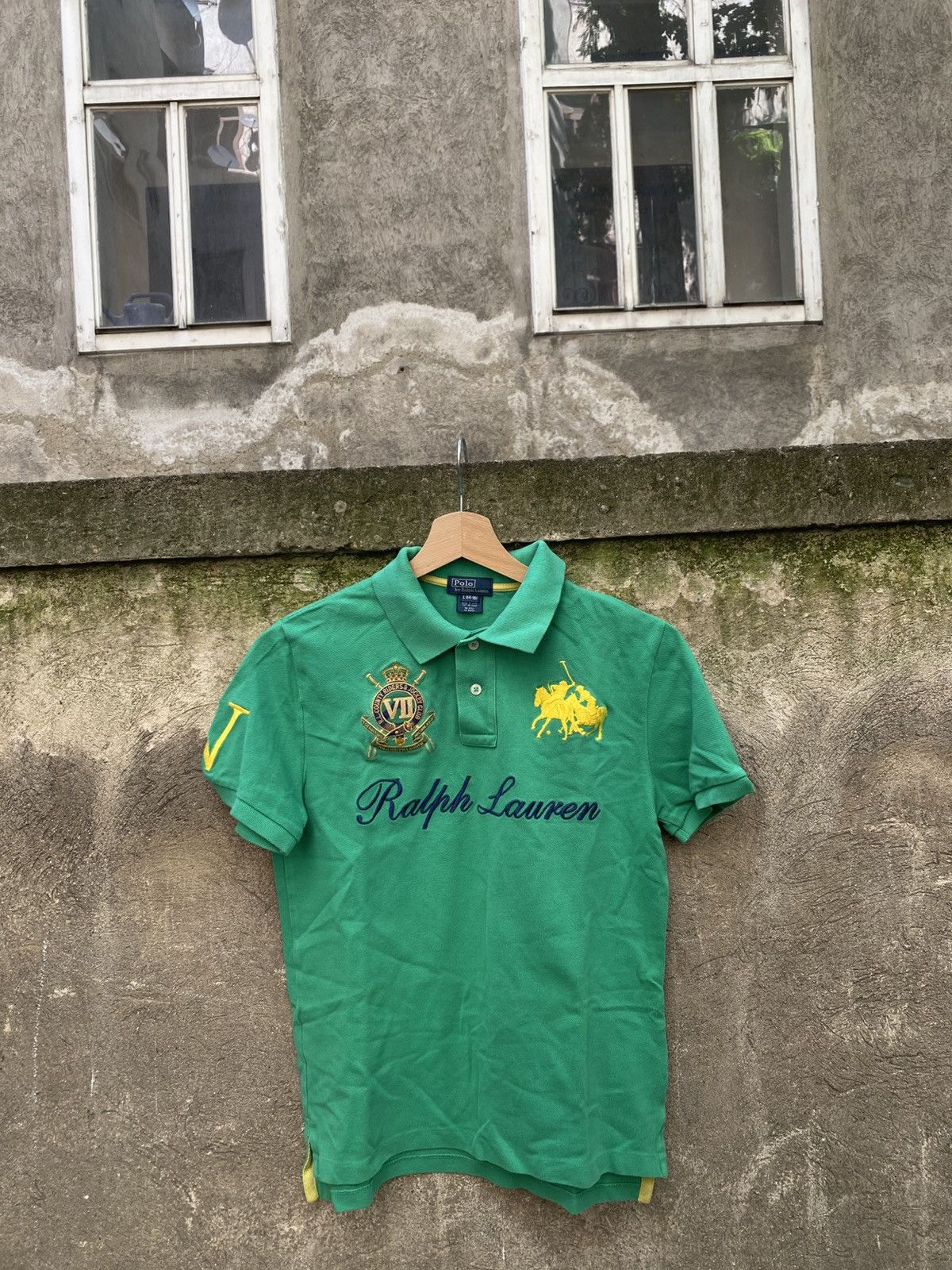 Polo Ralph Lauren × Vintage Vintage Polo Ralph Lauren PRL Embroided Logo Polo Size US S / EU 44-46 / 1 - 1 Thumbnail