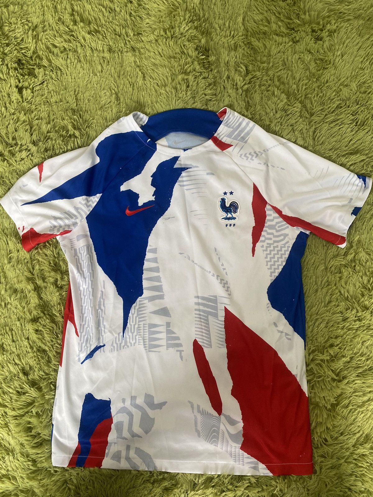 Nike France Pre-Match Shirt 2022/23 💎 Size US L / EU 52-54 / 3 - 1 Thumbnail