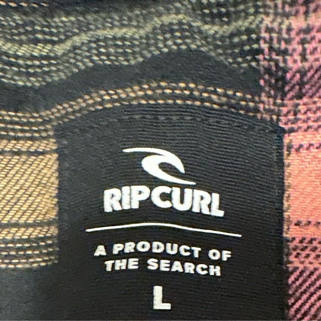 Rip Curl Rip Curl Plaid Flannel Shirt Jacket Women’s Large Size L / US 10 / IT 46 - 2 Thumbnail