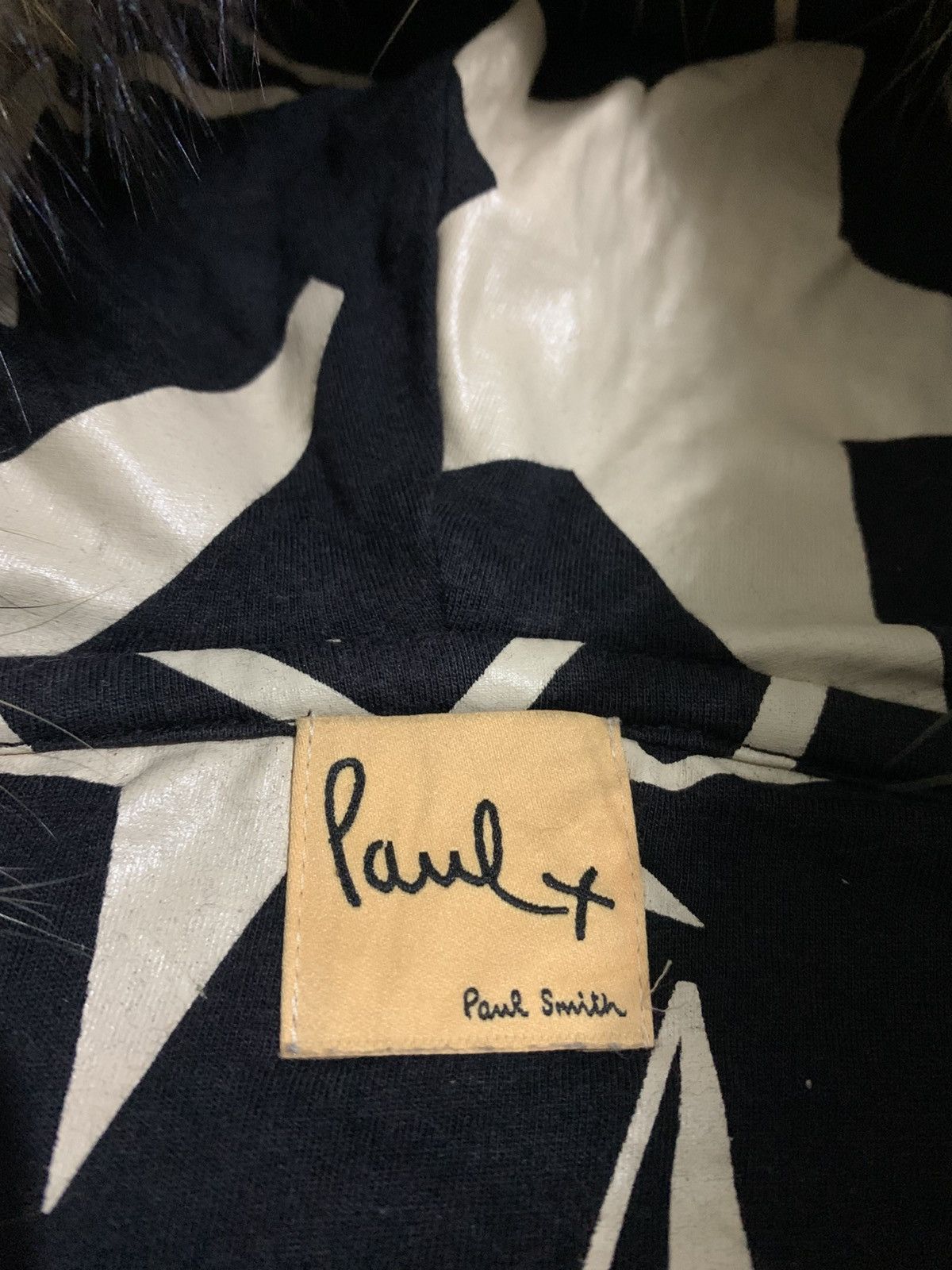 Japanese Brand PAUL SMITH FULL BLACK ZIP JACKET FUR HOOD LGB STYLE Size M / US 6-8 / IT 42-44 - 5 Thumbnail