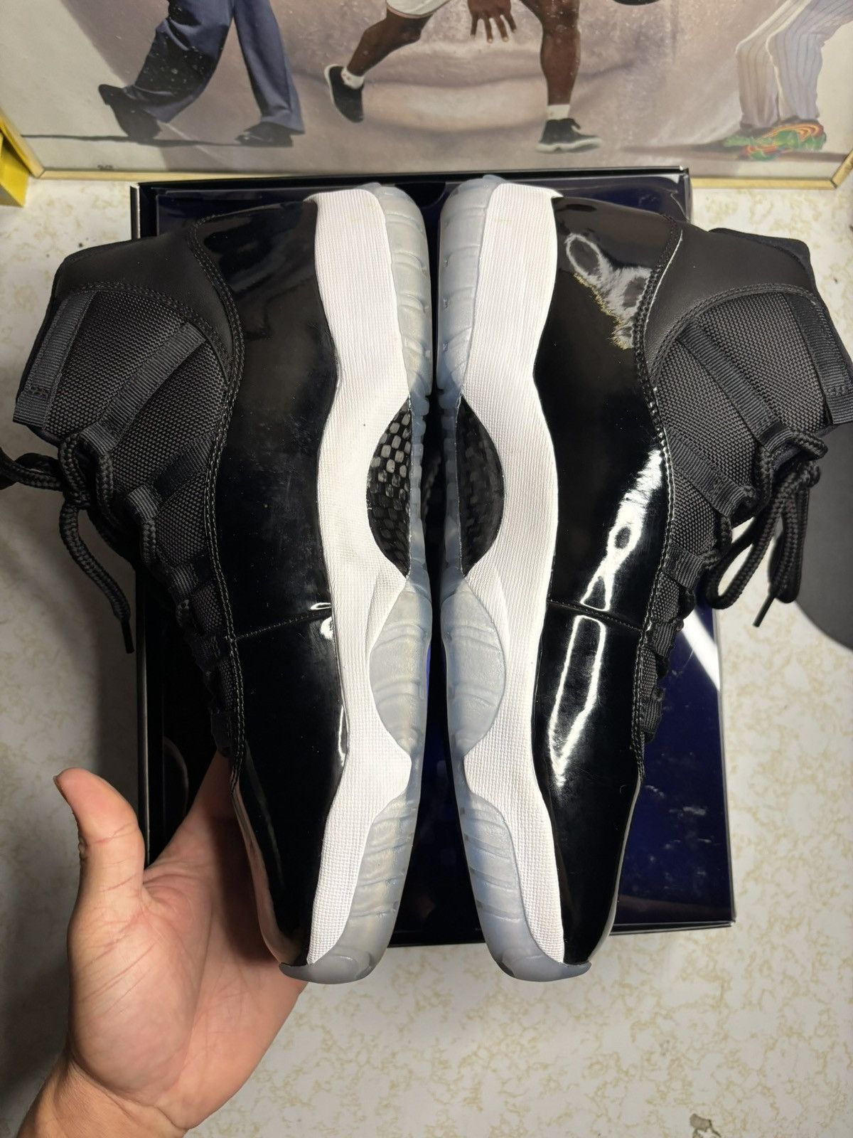 Jordan Brand Air Jordan 11 Retro 2016 Space Jam 2016 Size US 12.5 / EU 45-46 - 3 Thumbnail