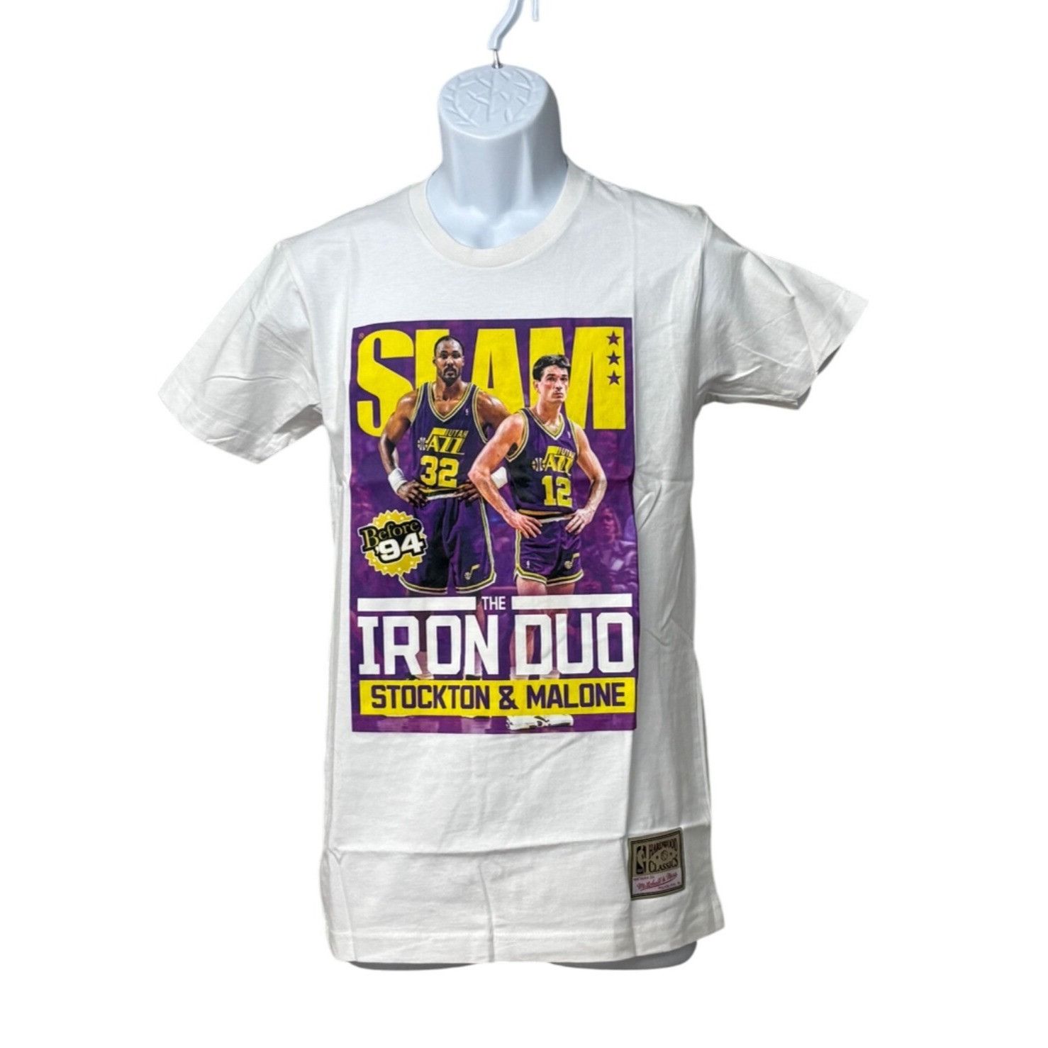 Mitchell & Ness Mitchell & Ness NBA Slam Iron Duo Tee Jazz Multi, Utah Jazz, Size US S / EU 44-46 / 1 - 12 Thumbnail
