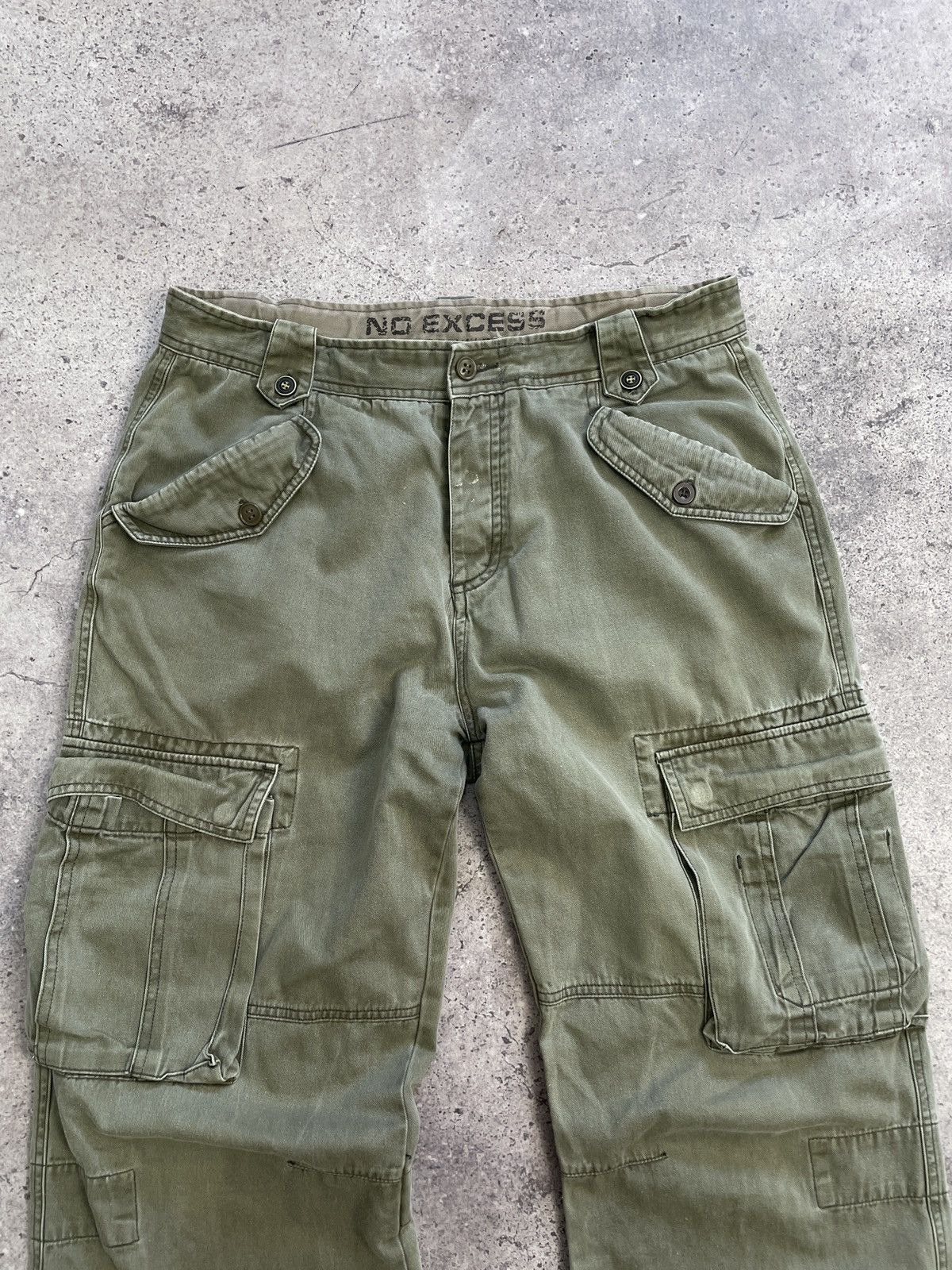 G-Star Vintage Junya Watanabe Balenciaga Style Bondage Cargo Pants Size US 34 / EU 50 - 5 Thumbnail