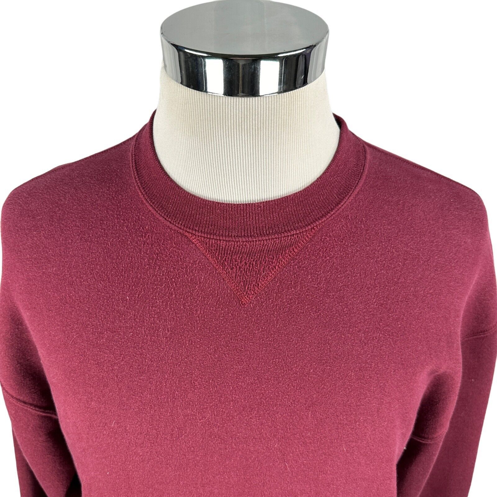 Russell Athletic Vintage Russell Athletic Sweatshirt XL Burgundy Crewneck USA Size US XL / EU 56 / 4 - 3 Thumbnail