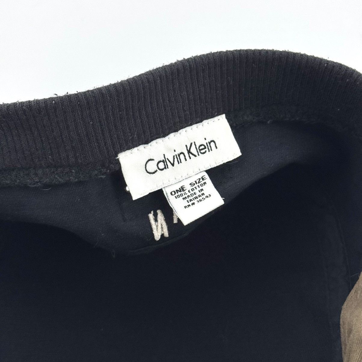 Calvin Klein Calvin Klein Y2K NYC Embroidery Logo Pocket Military Hat Size ONE SIZE - 6 Thumbnail