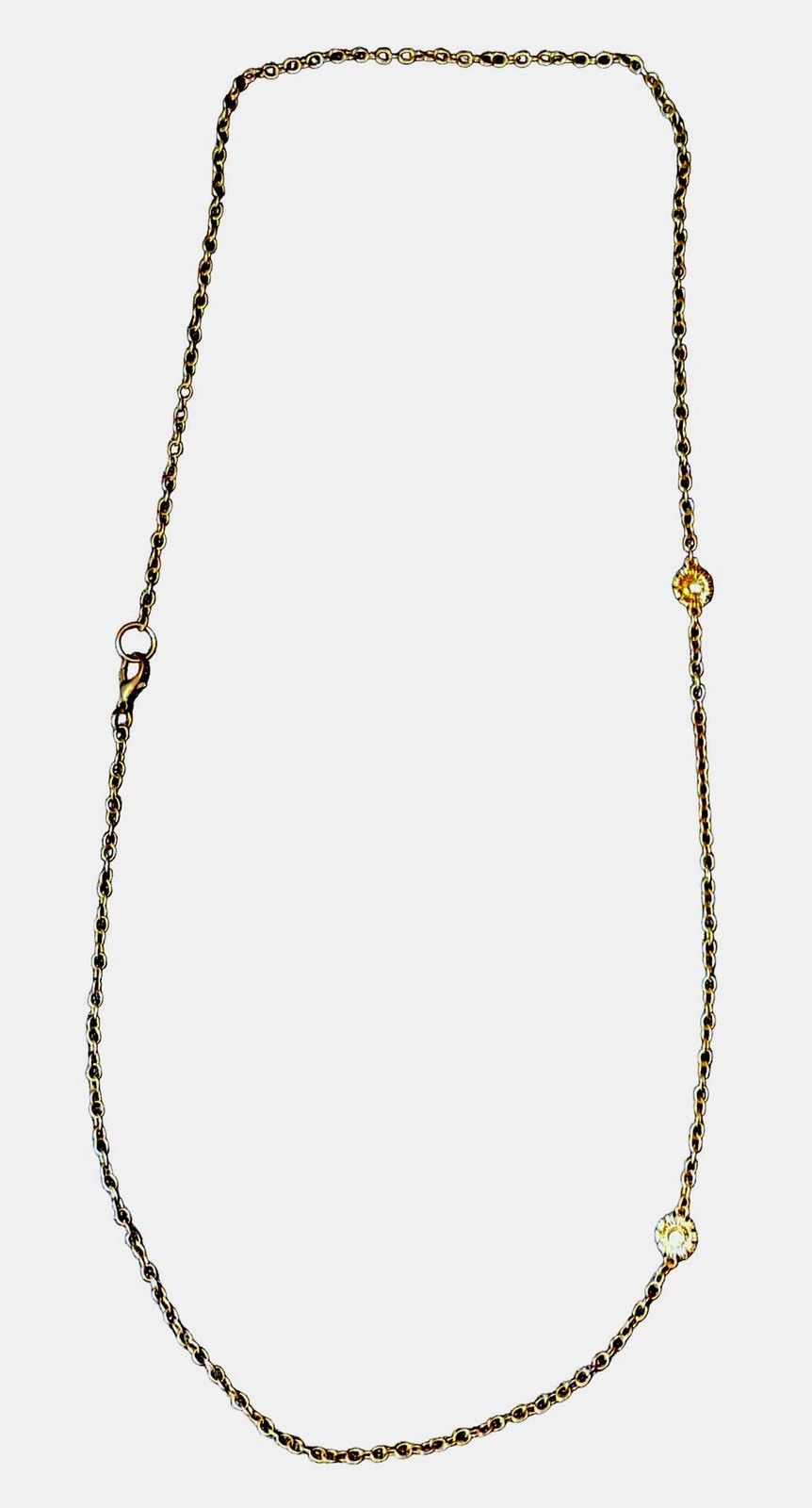 Vintage Antique Estate Sunflower Long Necklace Size ONE SIZE - 3 Thumbnail