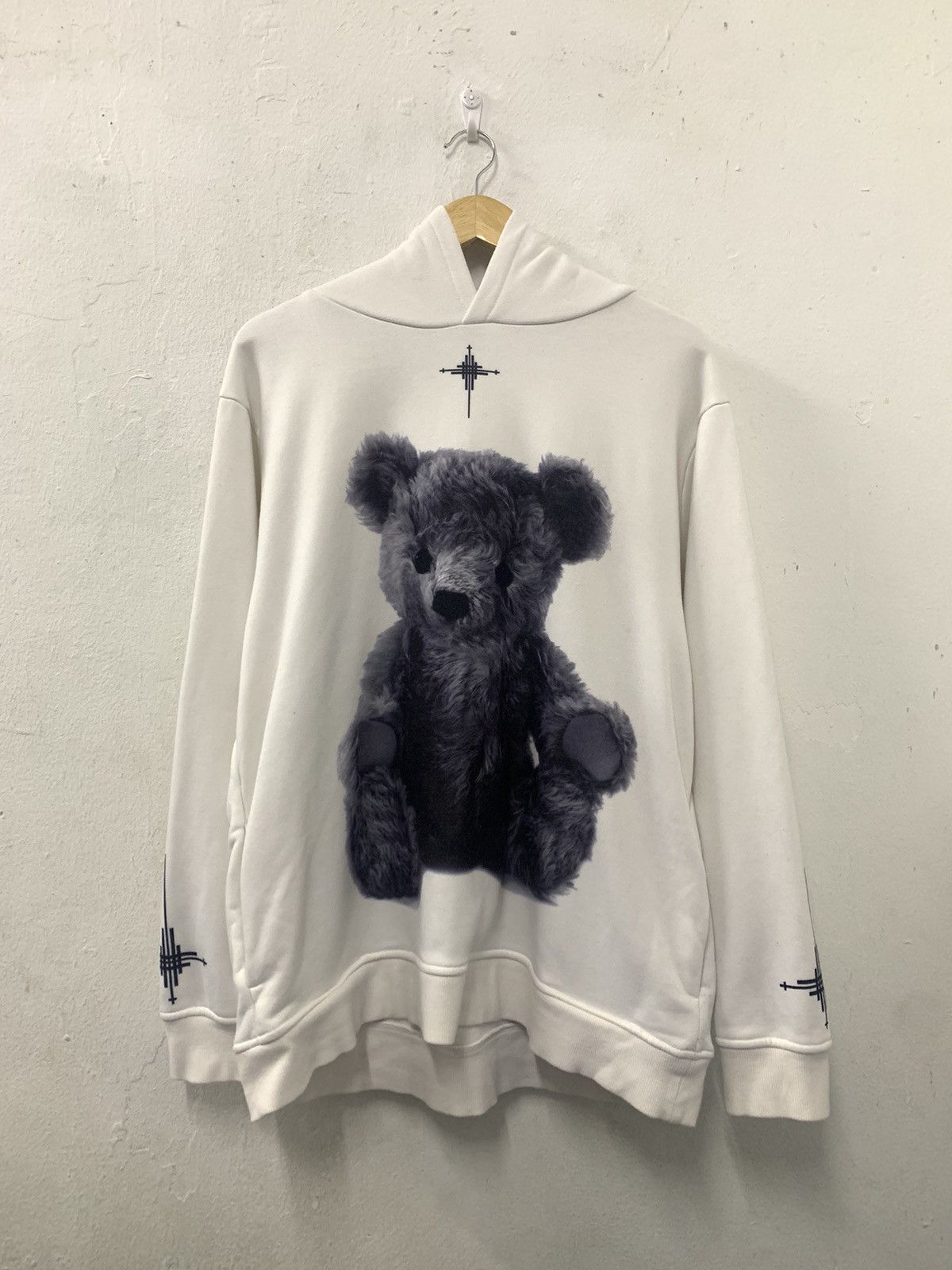 Japanese Brand TRAVAS Teddy Bear Oversize Hoodie Size ONE SIZE - 1 Thumbnail