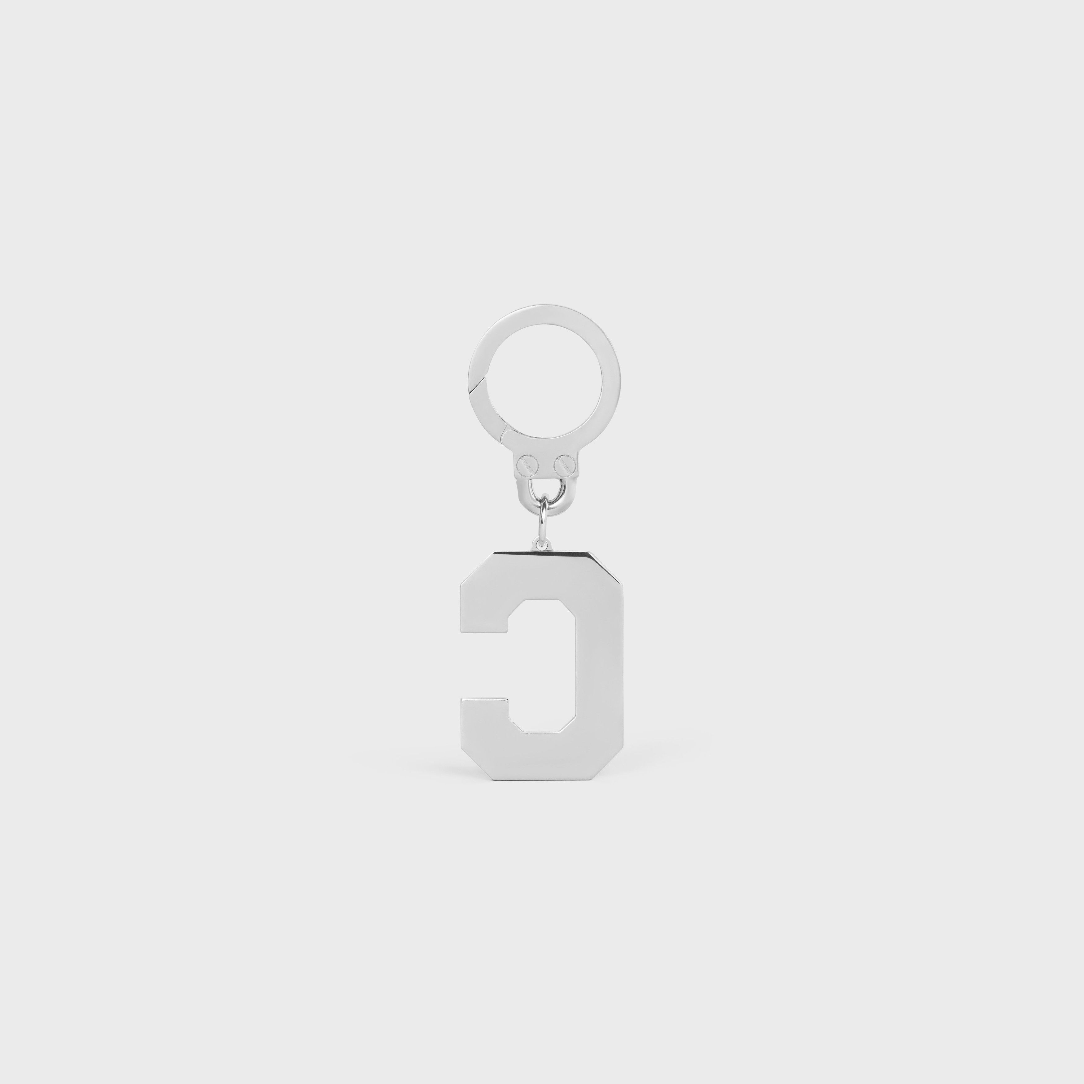 Celine o1bcso1str1124 Size: OS / Athletique Brass Charm in Silver Size ONE SIZE - 3 Thumbnail
