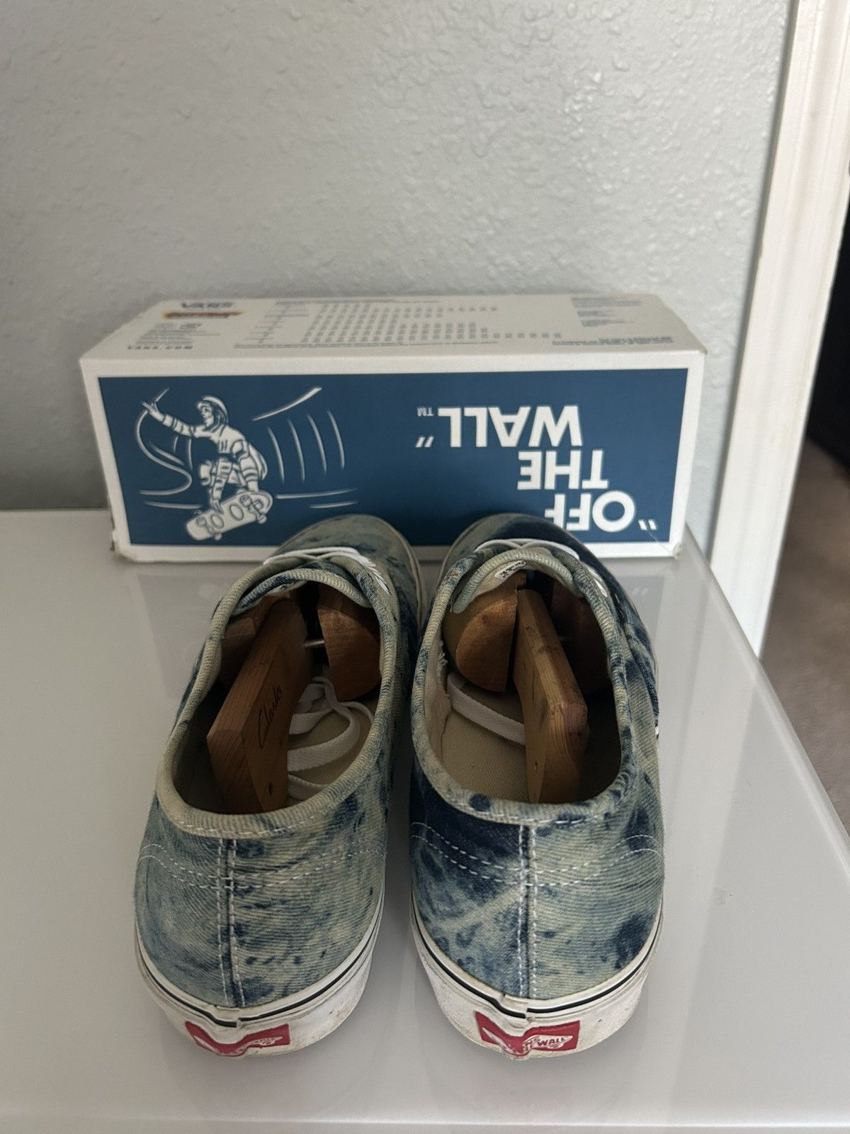 Vans Vans Authentic Bleach Denim Beach Wash Size US 9.5 / EU 42-43 - 3 Thumbnail