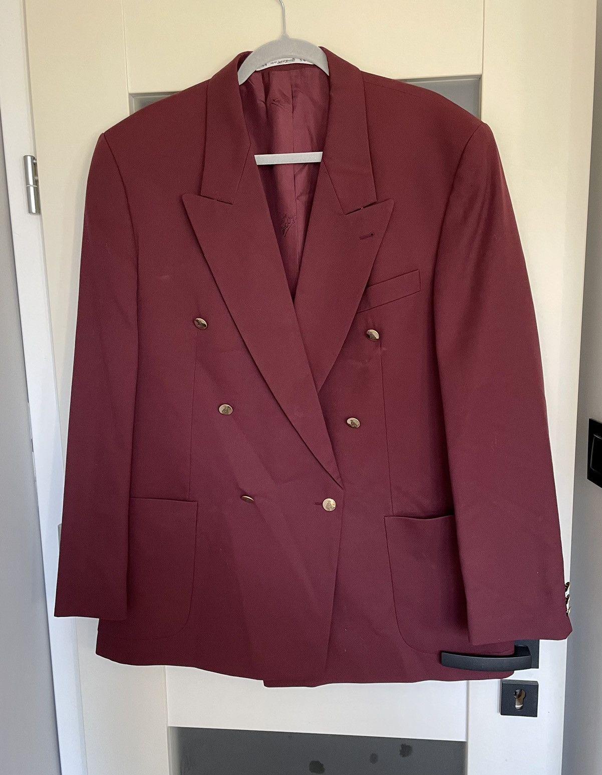Vintage Wool Vintage blazer oversize Size XXL / US 16-18 / IT 52-54 - 1 Thumbnail