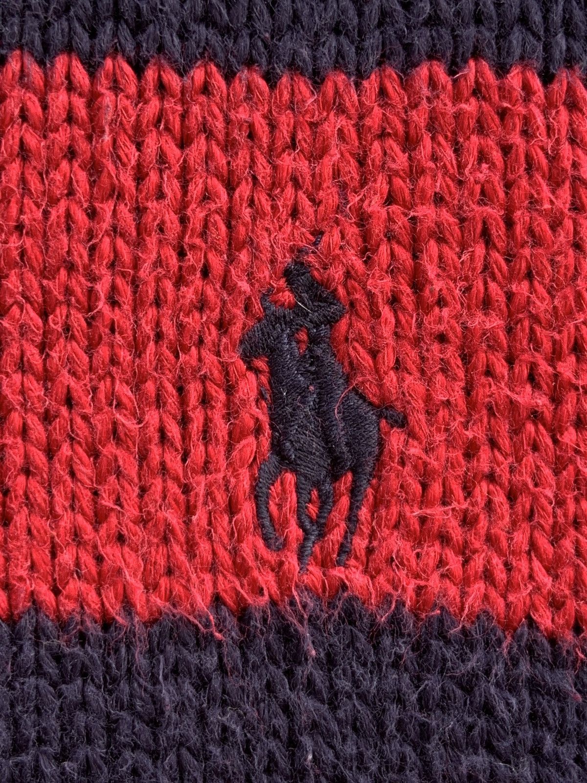 Polo Ralph Lauren 90’s Polo Ralph Lauren Stripe Sweatshirt Kurt Cobain Style Size US XL / EU 56 / 4 - 3 Thumbnail