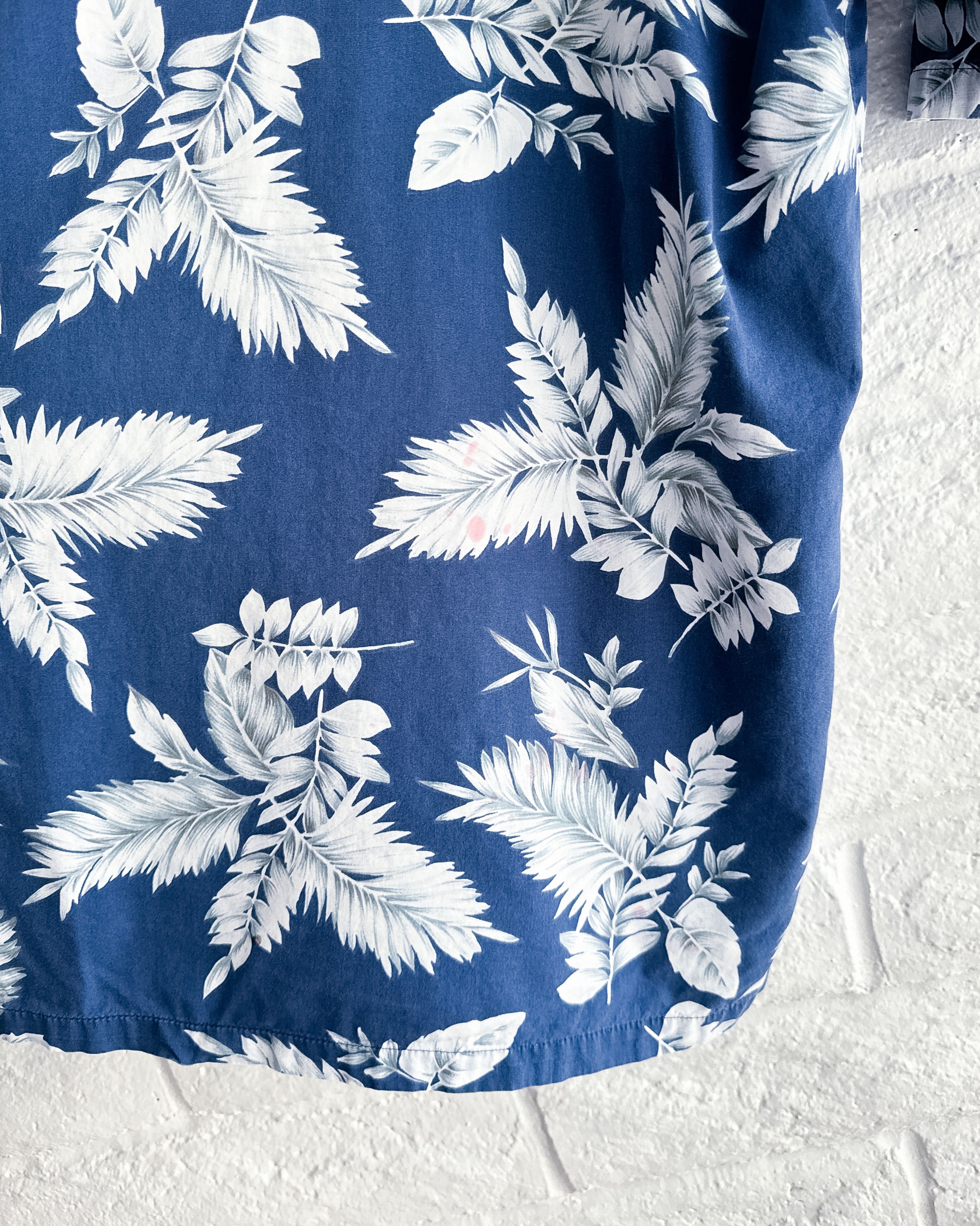 Ocean Pacific Vintage Ocean Pacific Botanical Hawaiian Shirt Blue Men's L Size US L / EU 52-54 / 3 - 4 Thumbnail